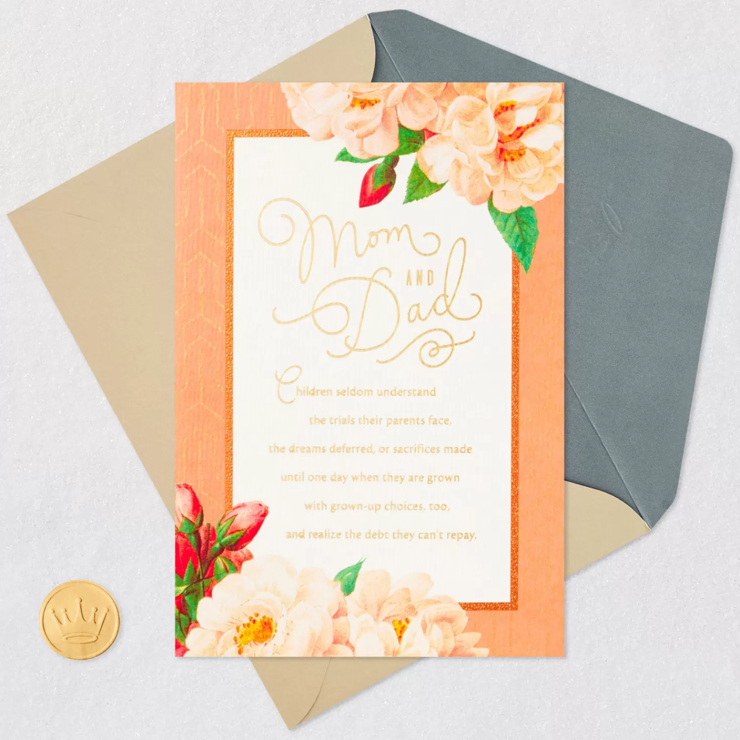 Anniversary>Hallmark So Proud Of You Anniversary Card For Mom And Dad