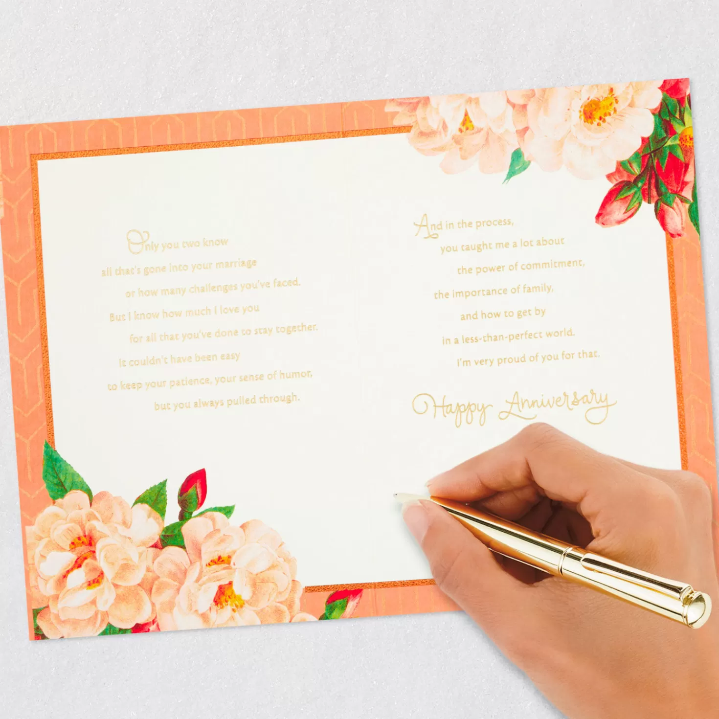 Anniversary>Hallmark So Proud Of You Anniversary Card For Mom And Dad