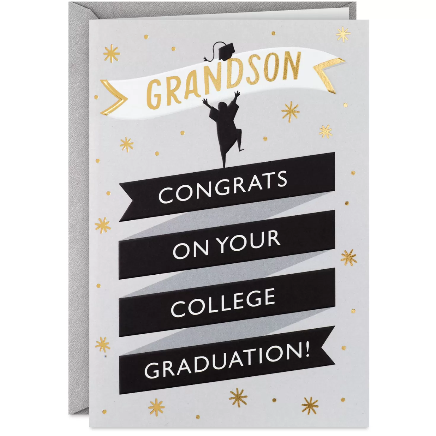 Fashion So Proud Of You College Graduation Card For Grandson Graduation