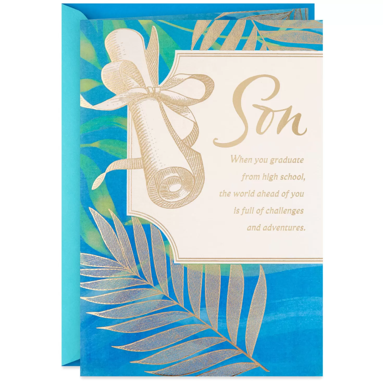 Store So Proud Of You High School Graduation Card For Son Graduation