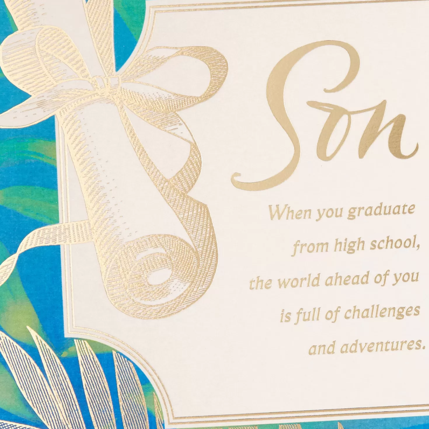 Store So Proud Of You High School Graduation Card For Son Graduation