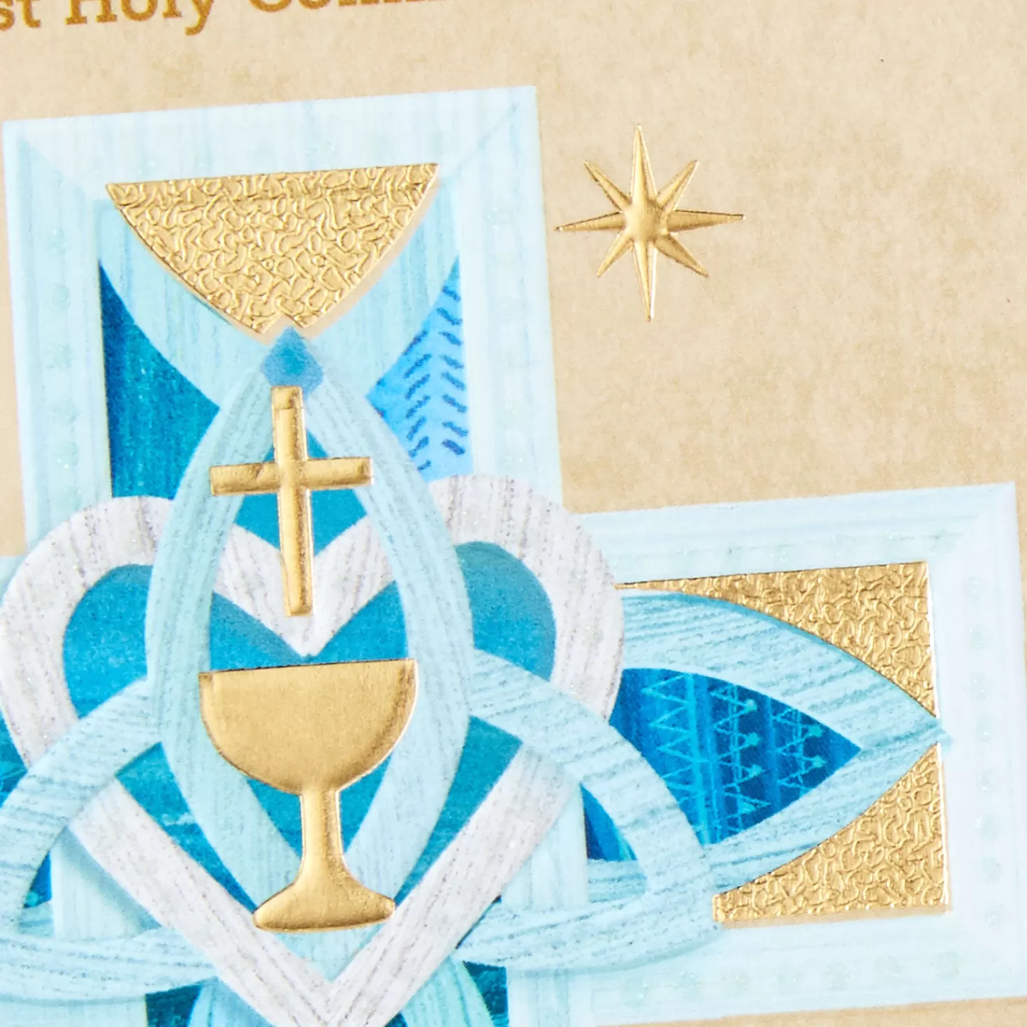Fashion So Proud Of You Religious First Communion Card For Nephew First Communion