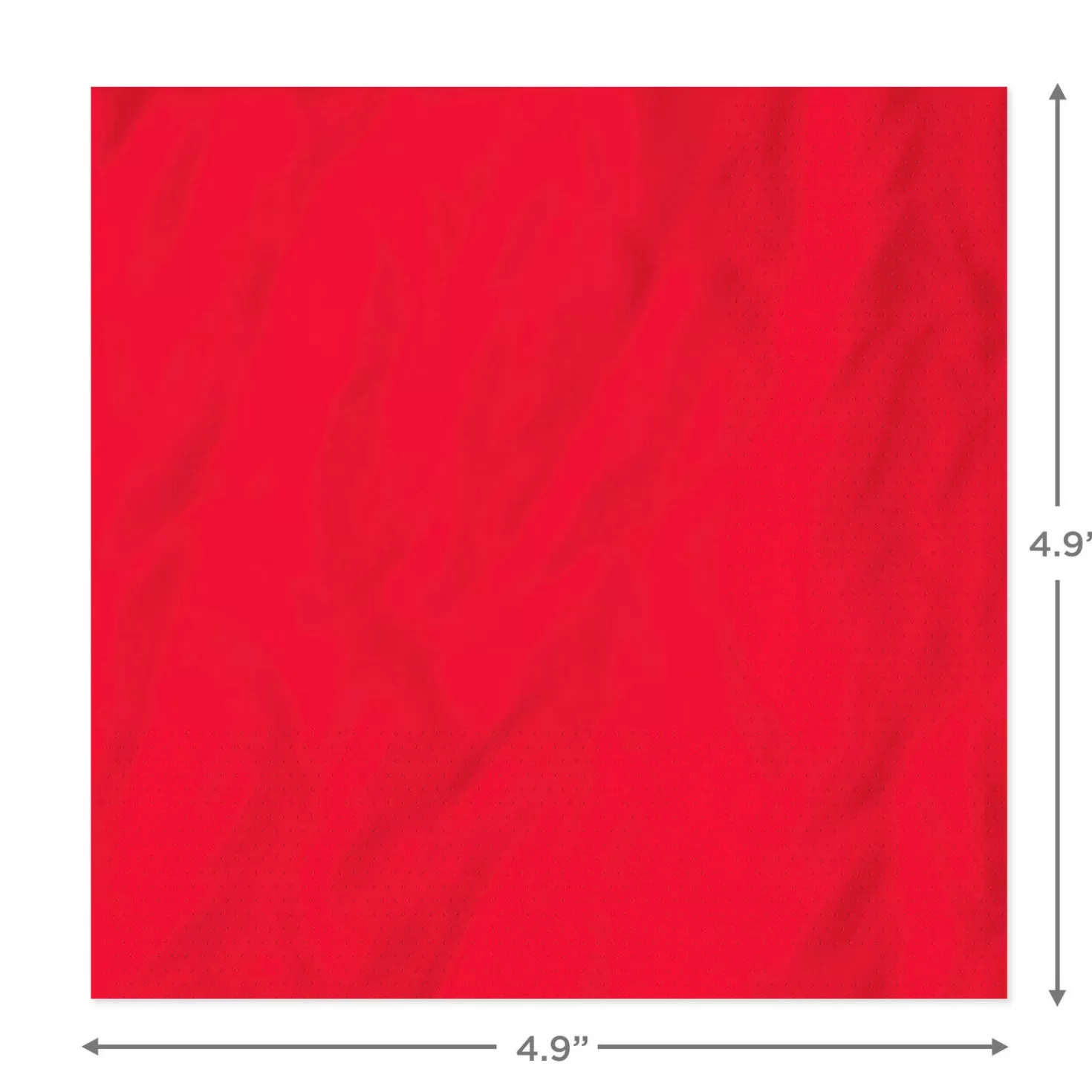 Birthday>Hallmark Solid Red Cocktail Napkins, Set Of 16