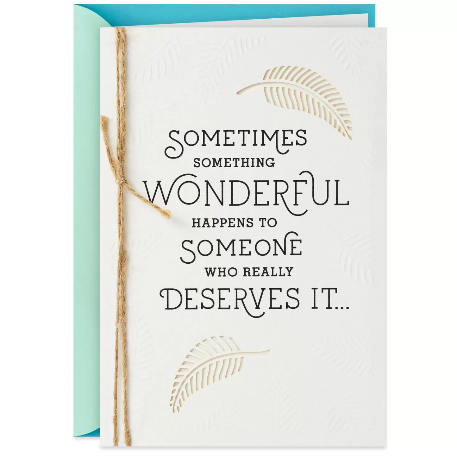 Fashion Something Wonderful Congratulations Card Congratulations