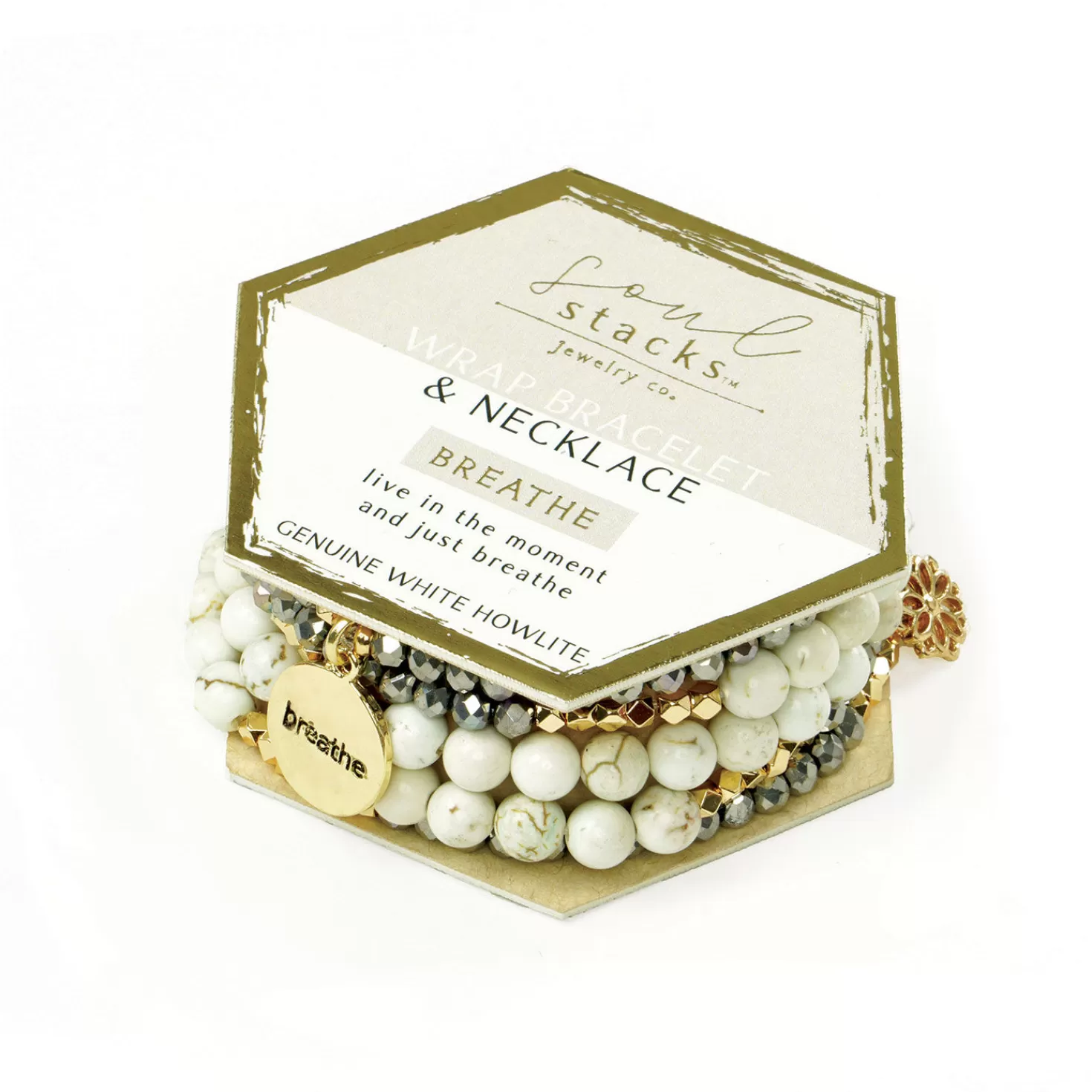 Flash Sale Soul Stacks Breathe Beaded Wrap Jewelry Encouragement