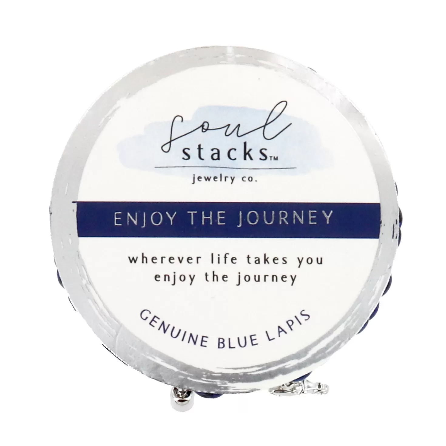 Hot Soul Stacks Enjoy The Journey Beaded Stretch Bracelets, Set Of 3 Graduation