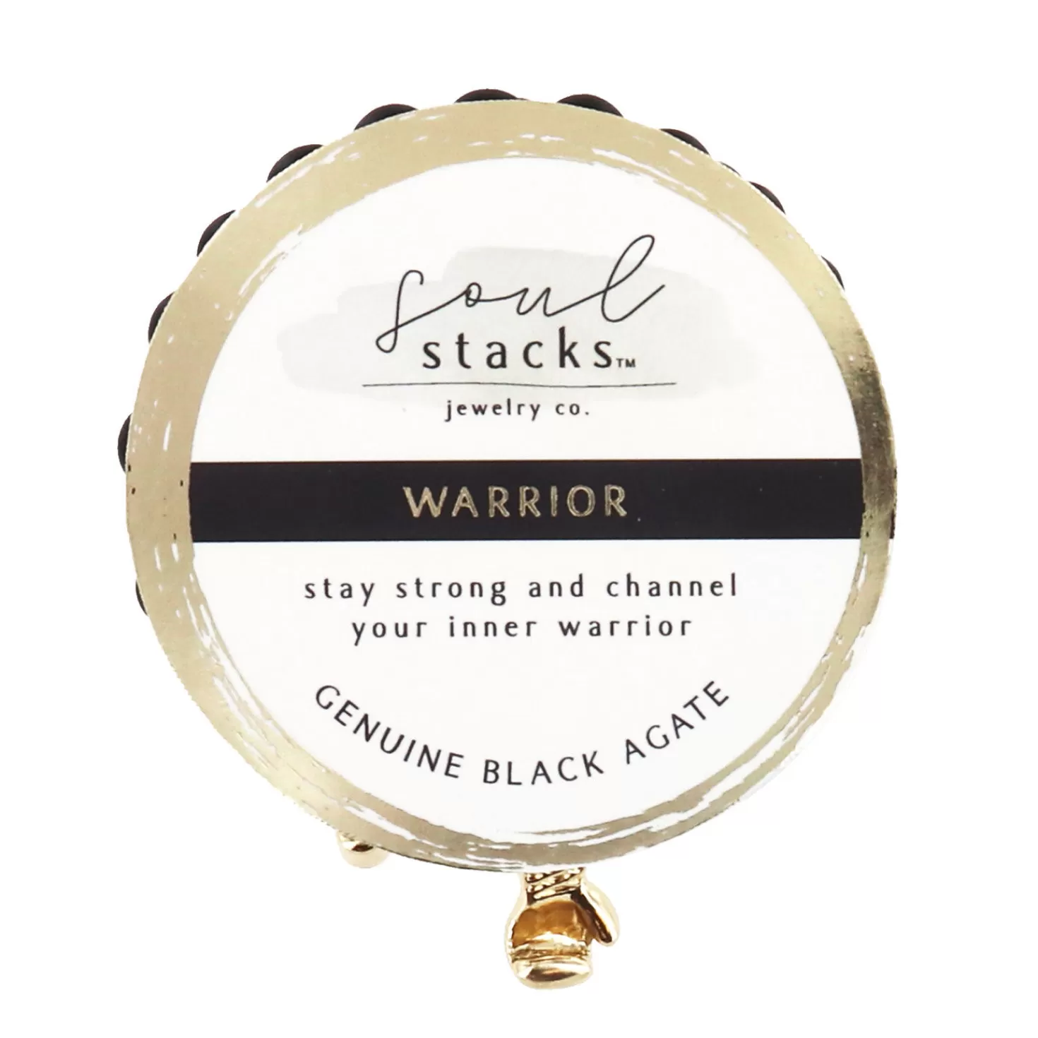 Best Soul Stacks Warrior Beaded Stretch Bracelets, Set Of 3 Encouragement