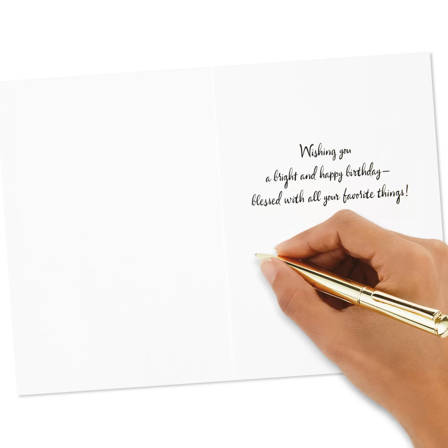 Birthday>Hallmark Sparkling Wishes Boxed Blank Birthday Cards Assortment, Pack Of 12