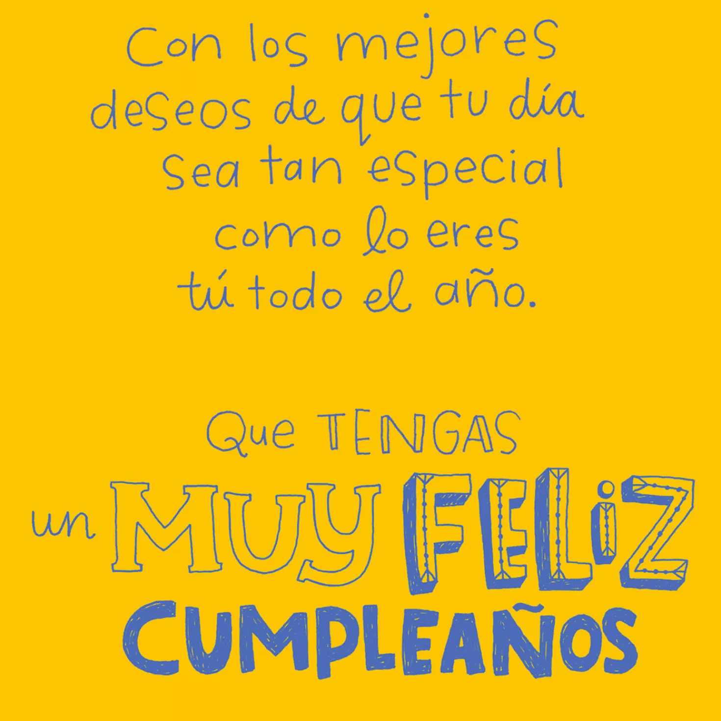 Birthday>Hallmark Special Person Spanish-Language Birthday Card