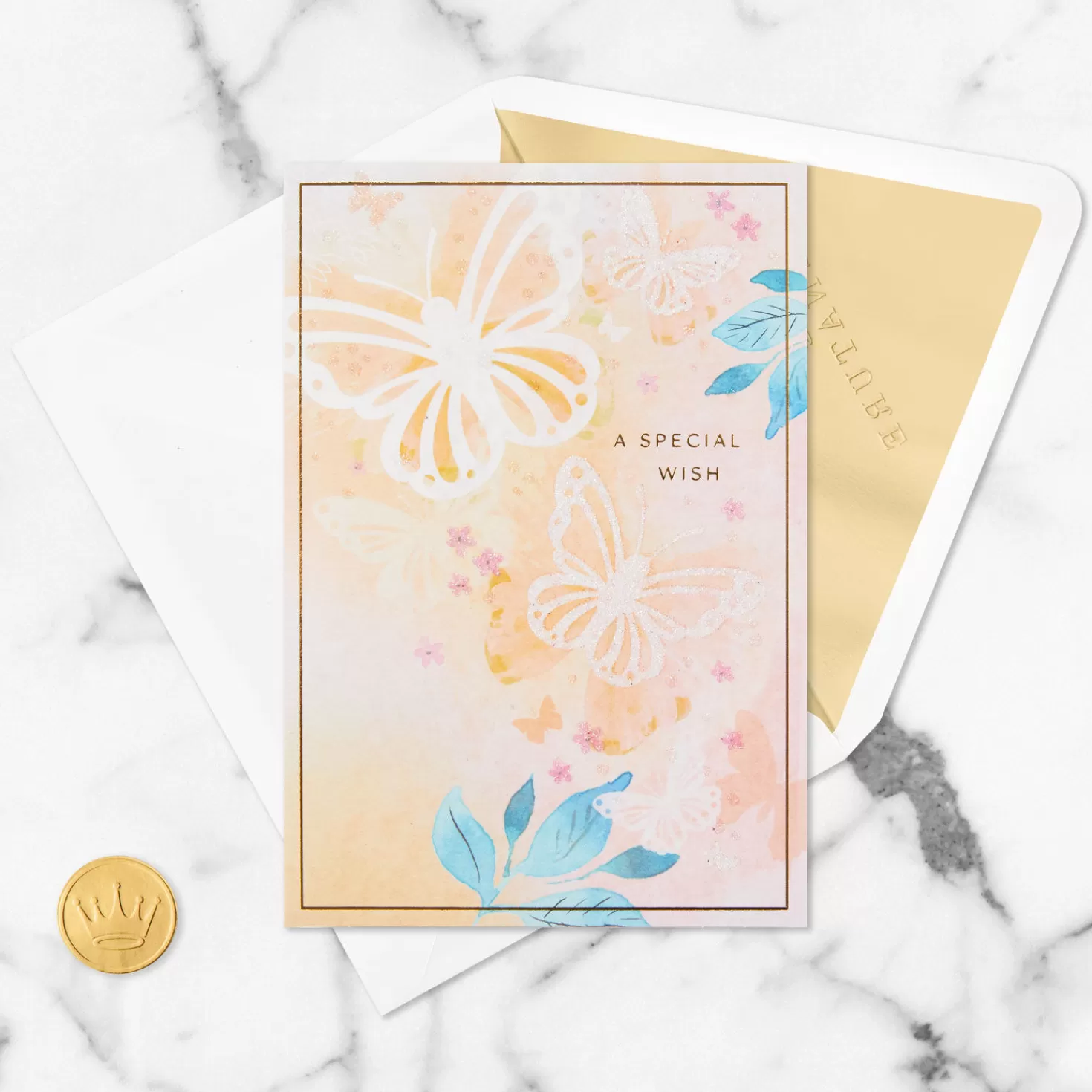 Flash Sale Special Wish To Someone Who Brings Happiness 3D Pop-Up Card For Her Encouragement