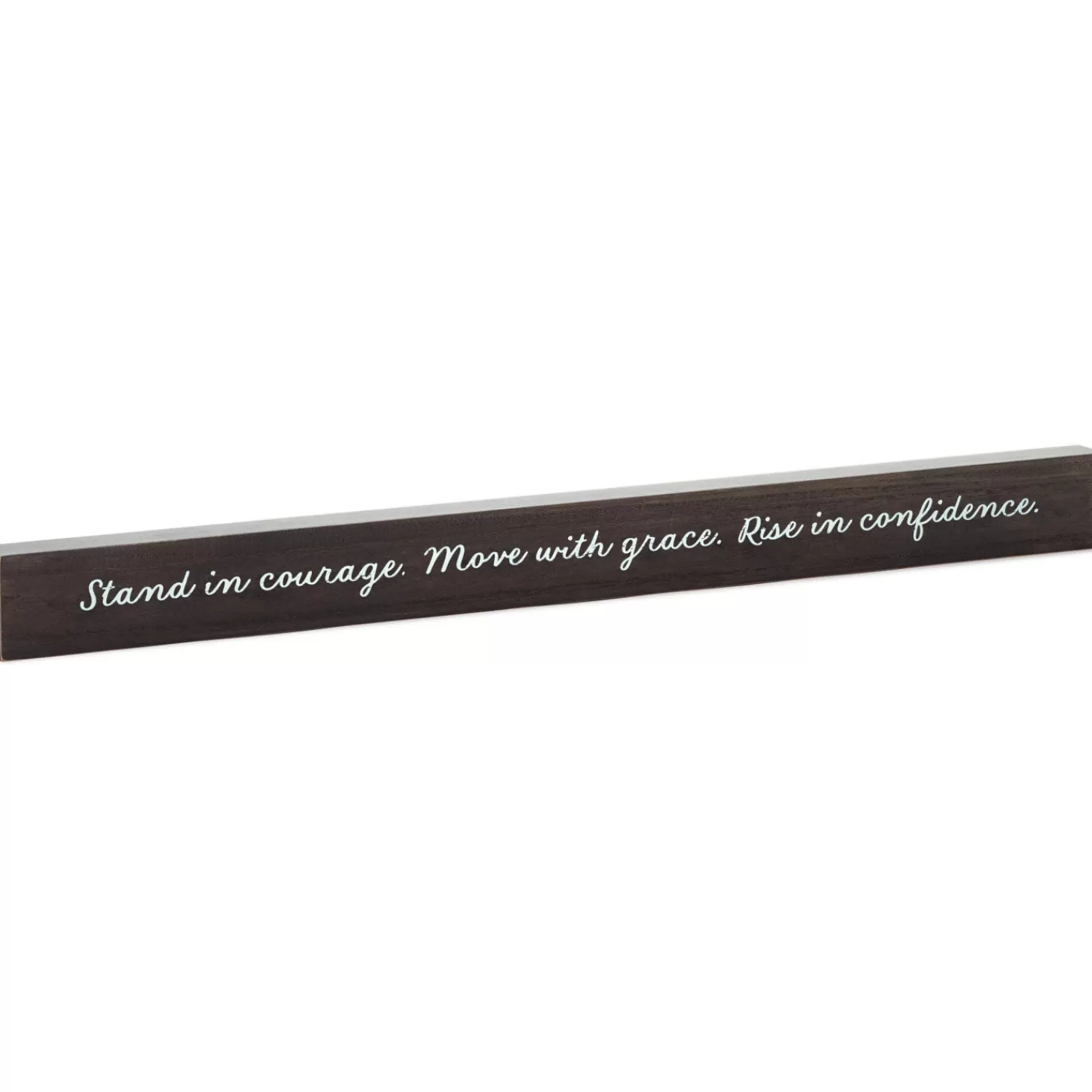 Cheap Stand In Courage Wood Quote Sign, 23.5X2 Encouragement