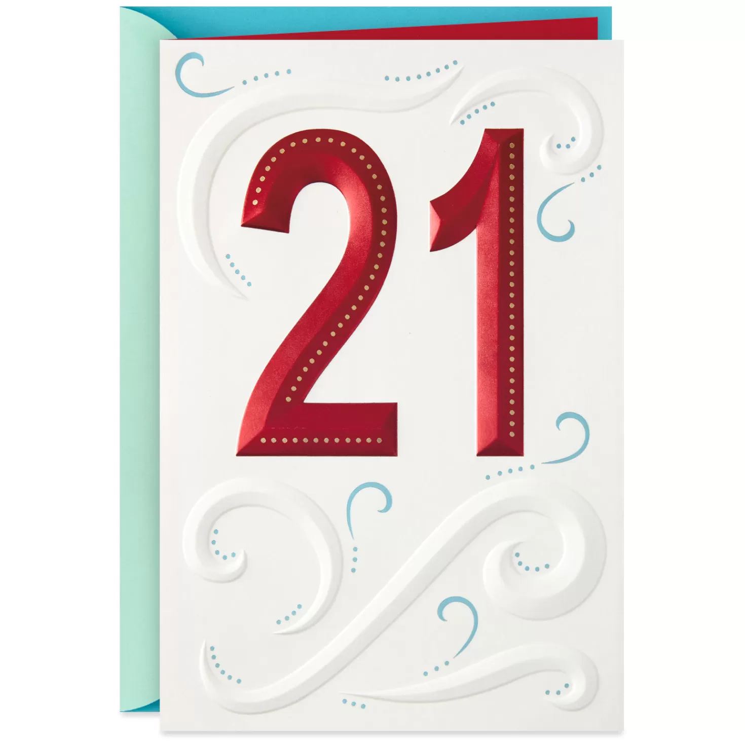 Birthday>Hallmark Stand Tall And Proud 21St Birthday Card