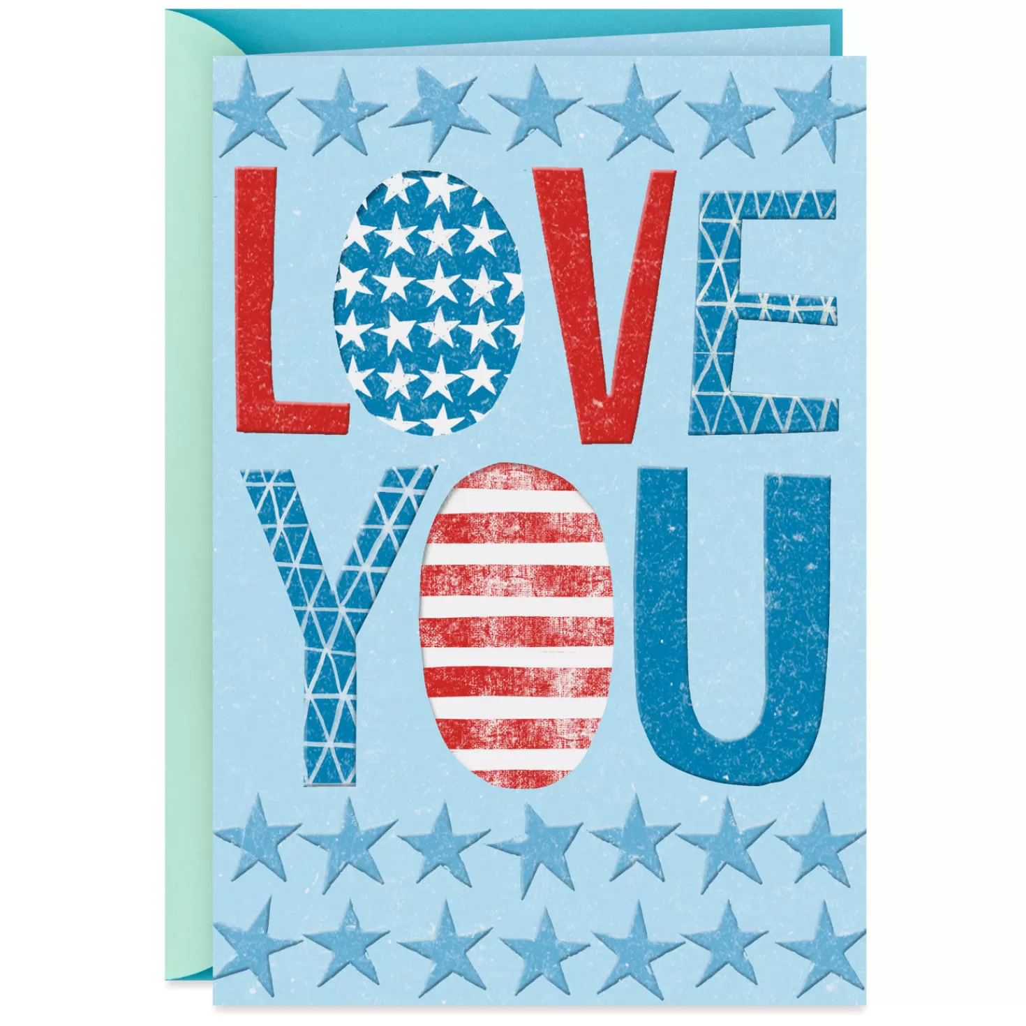 Best Stars And Stripes Military Love Card Military Appreciation
