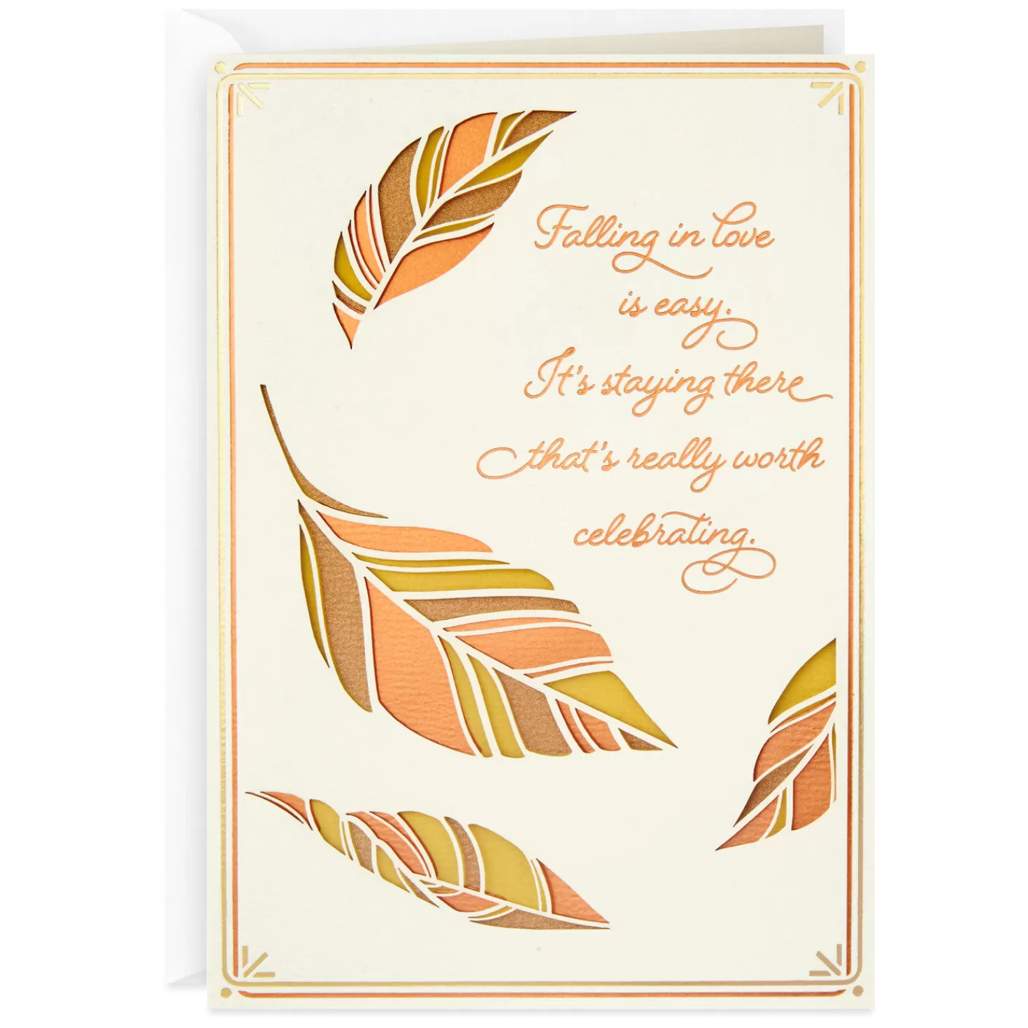 Anniversary>Hallmark Staying In Love Is Worth Celebrating Anniversary Card