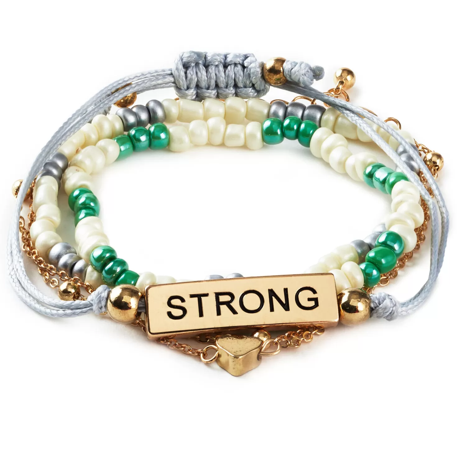 Outlet Strong And Courageous Bracelets, Set Of 4 Get Well