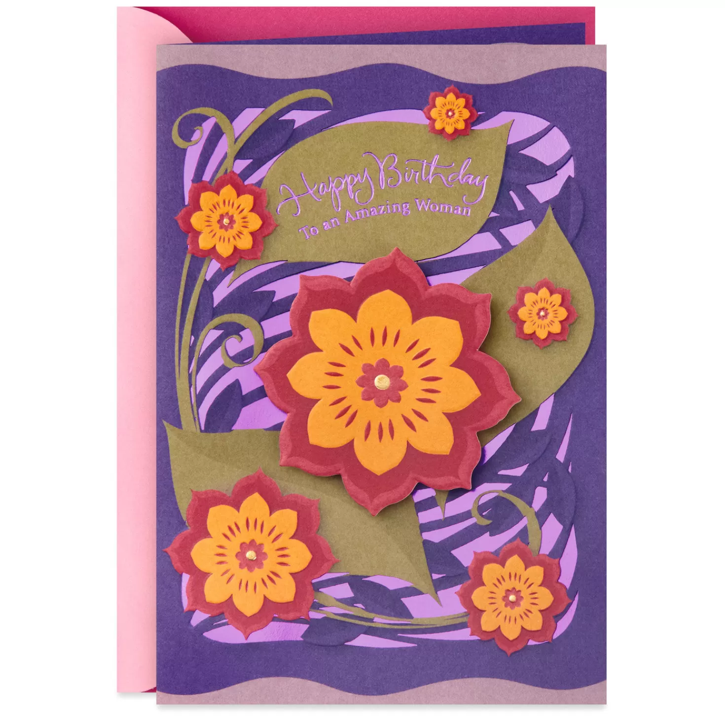 Birthday>Hallmark Strong, Beautiful, Loved Woman Birthday Card