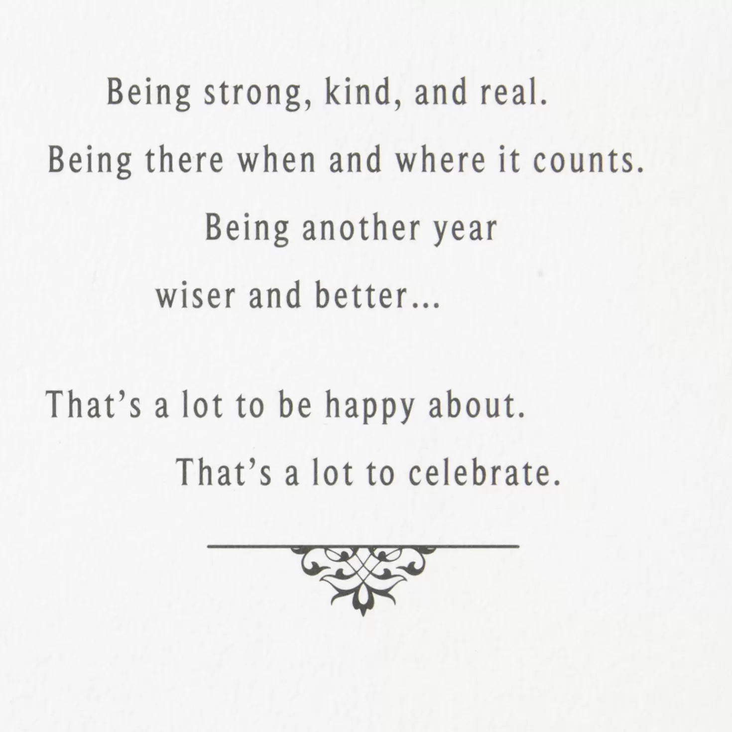 Birthday>Hallmark Strong, Kind And Real Birthday Card