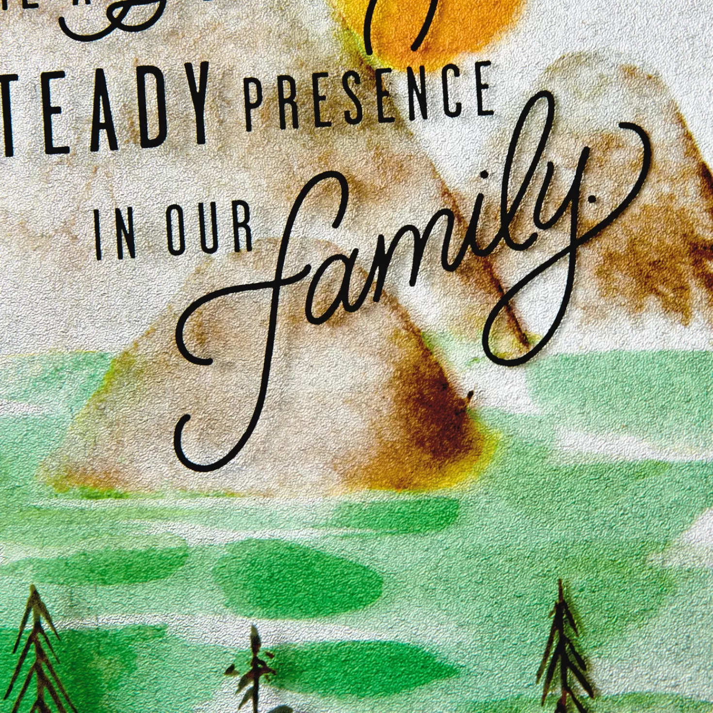 Birthday>Hallmark Strong, Steady Presence In Our Family Birthday Card For Him