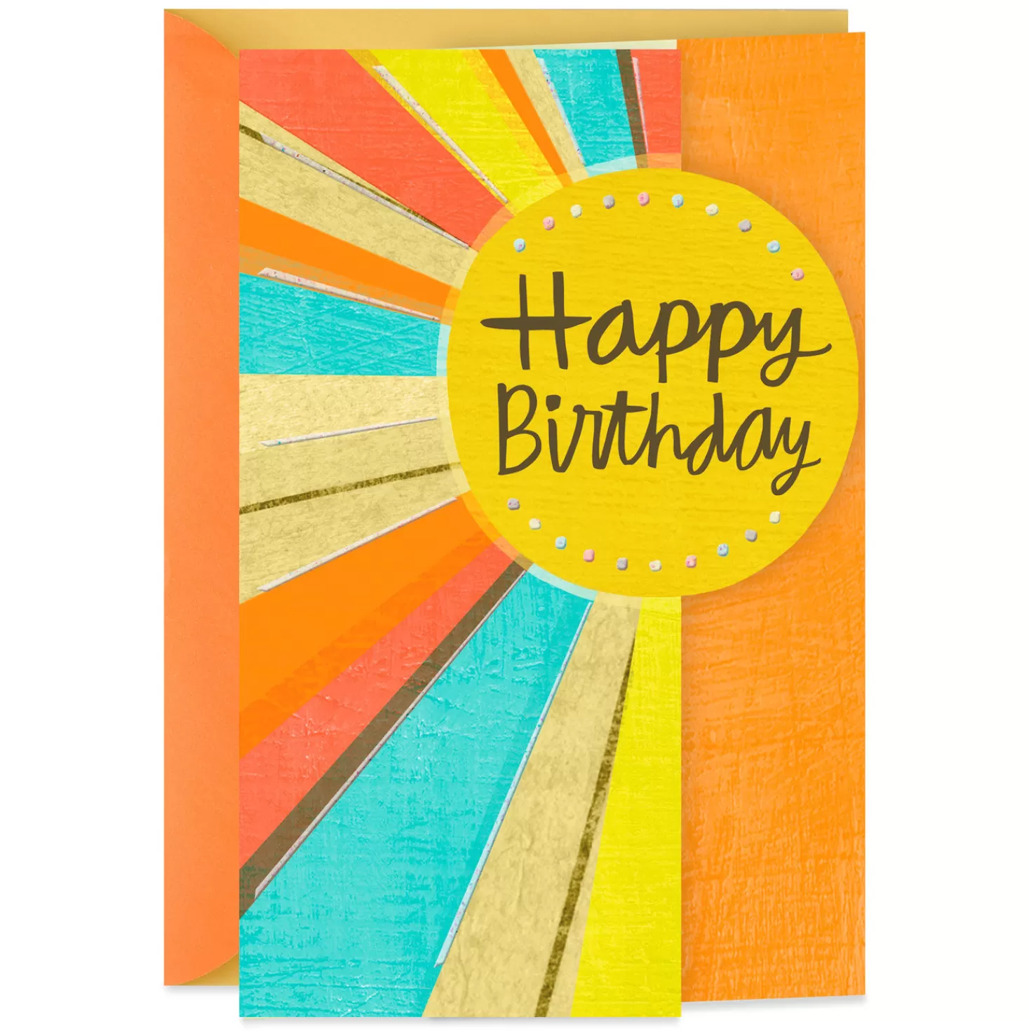 Birthday>Hallmark Sun Rays Birthday Card
