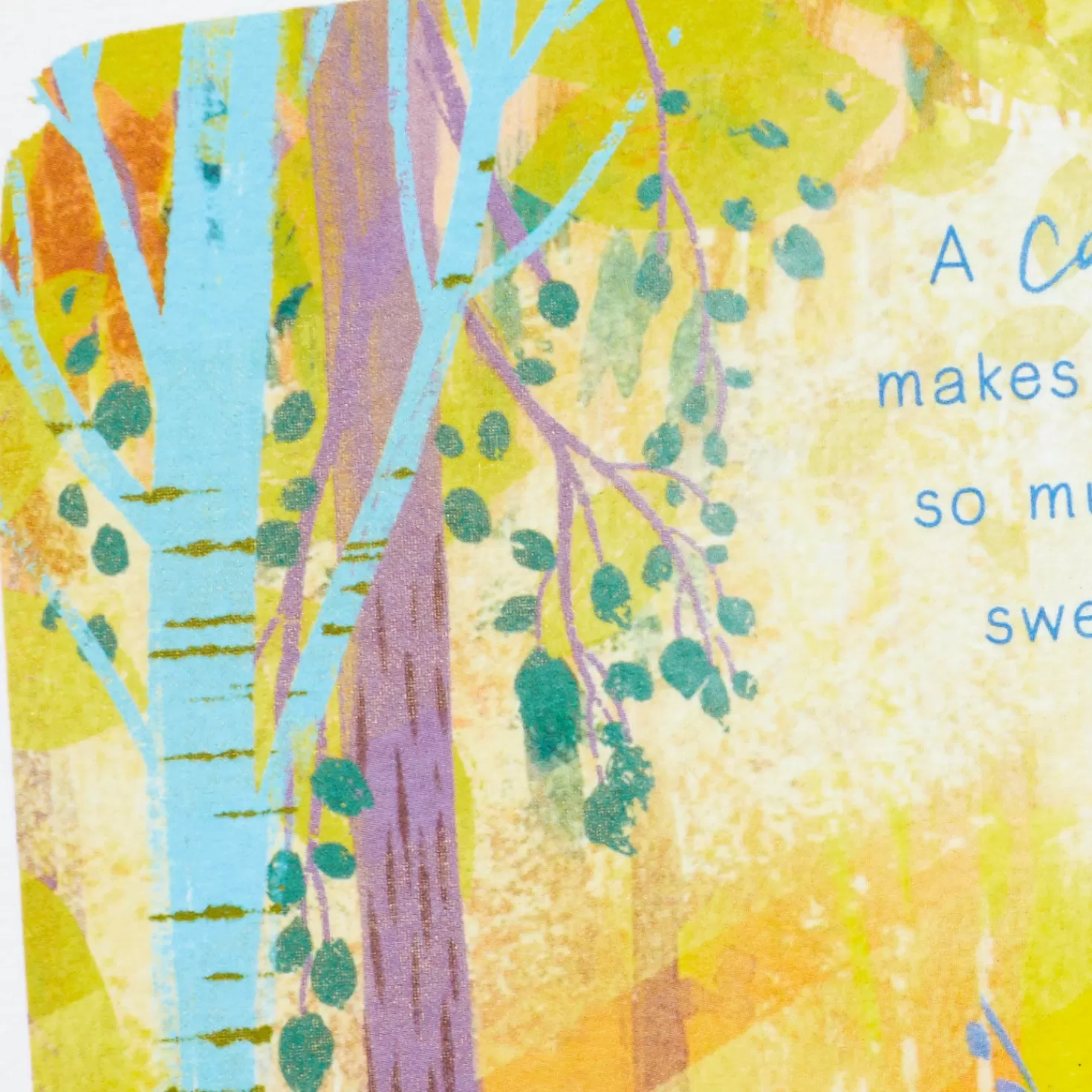Outlet Sunlit Forest Sympathy Card For Loss Of Cat Sympathy