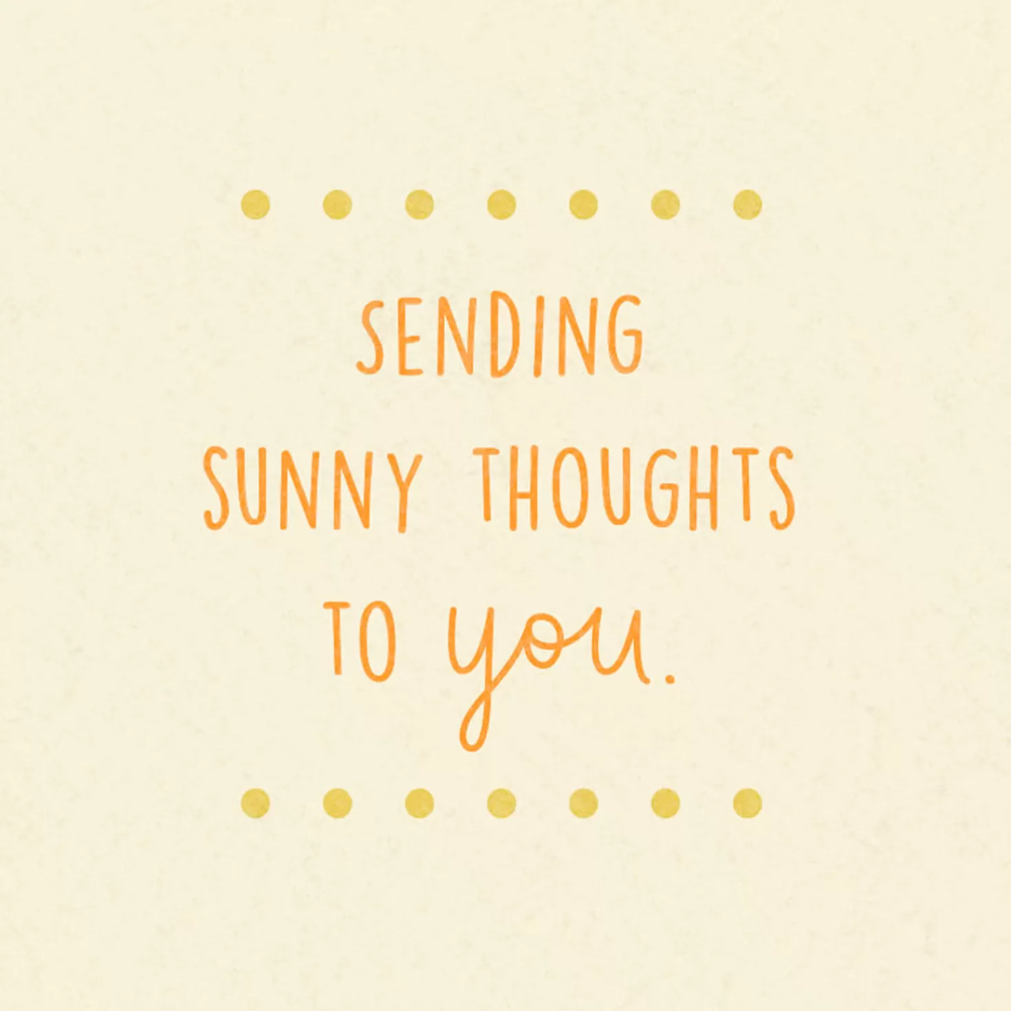 Cheap Sunny Thoughts Encouragement Card Encouragement