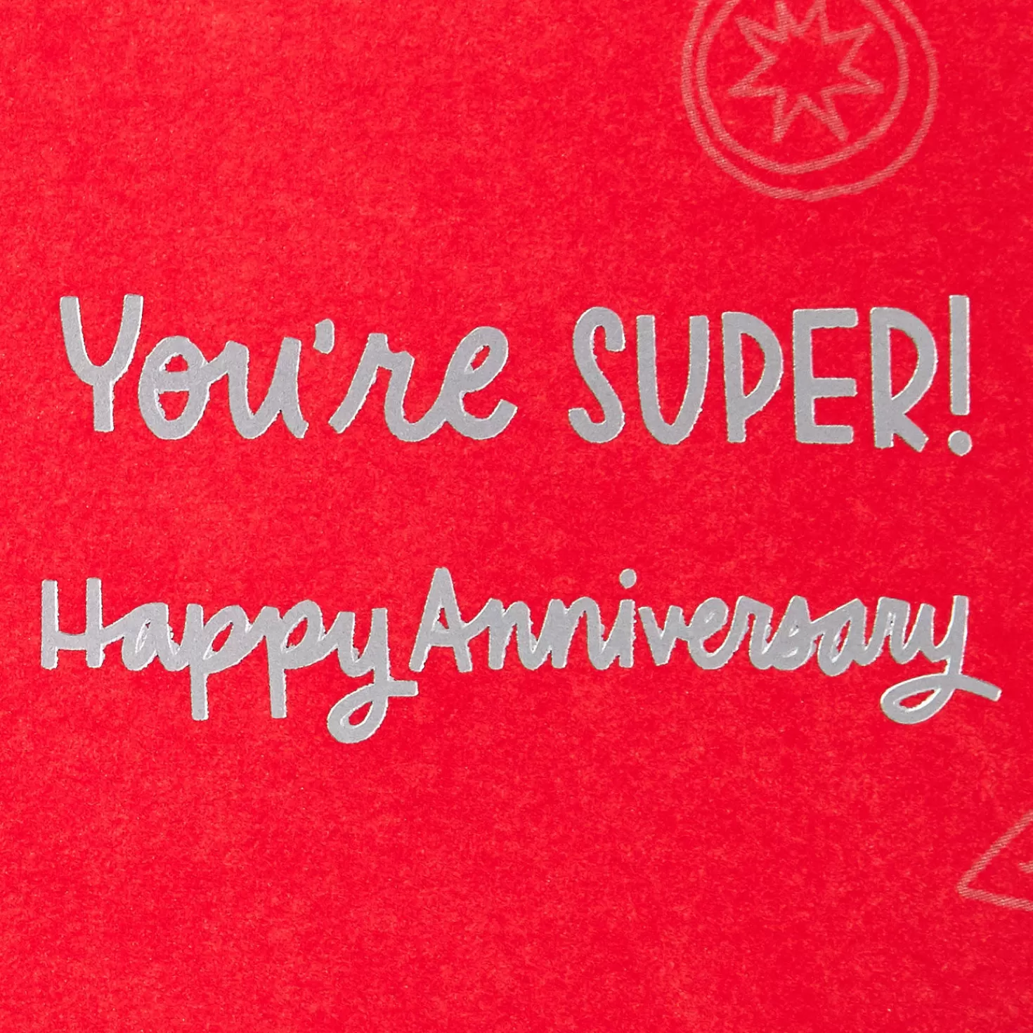 Clearance Super Hero Dog Happy Work Anniversary Card Congratulations