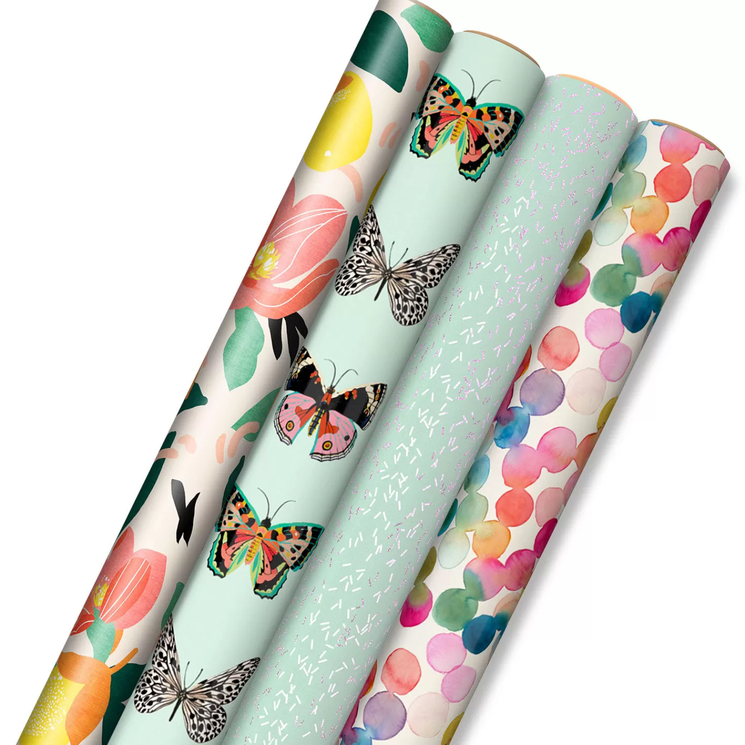Birthday>Hallmark Sweet And Light Wrapping Paper Collection