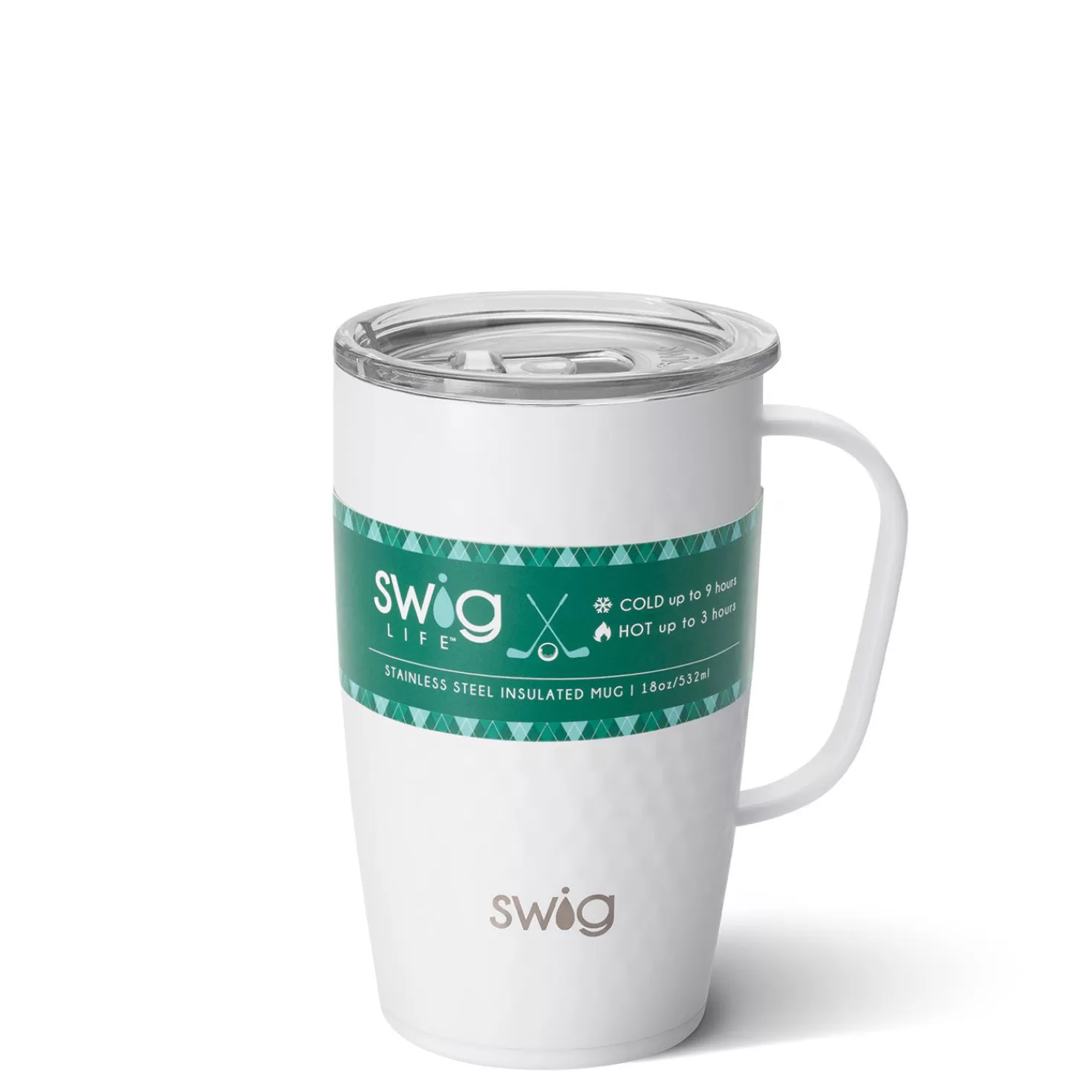 Outlet Swig Golf Partee Stainless Steel Travel Mug, 18 Oz. Retirement