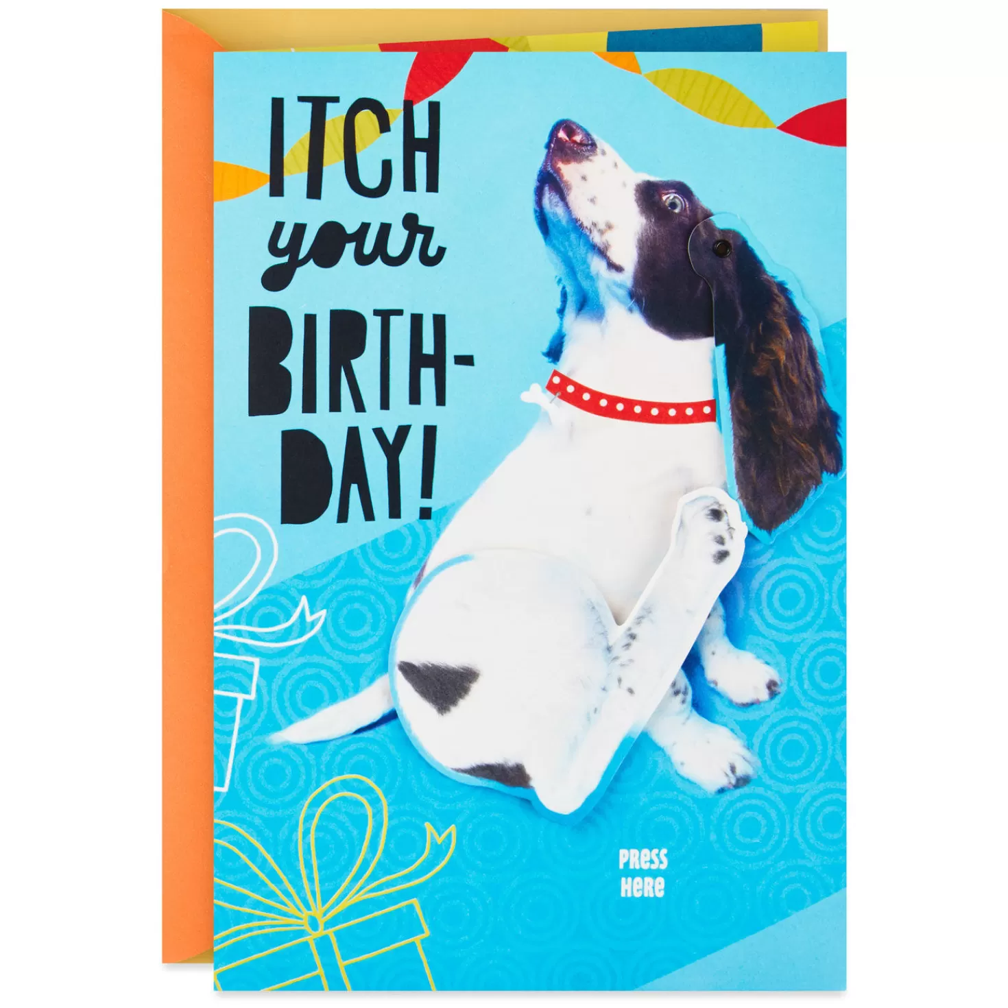 Birthday>Hallmark Tail Wag Dog Funny Musical Birthday Card With Motion