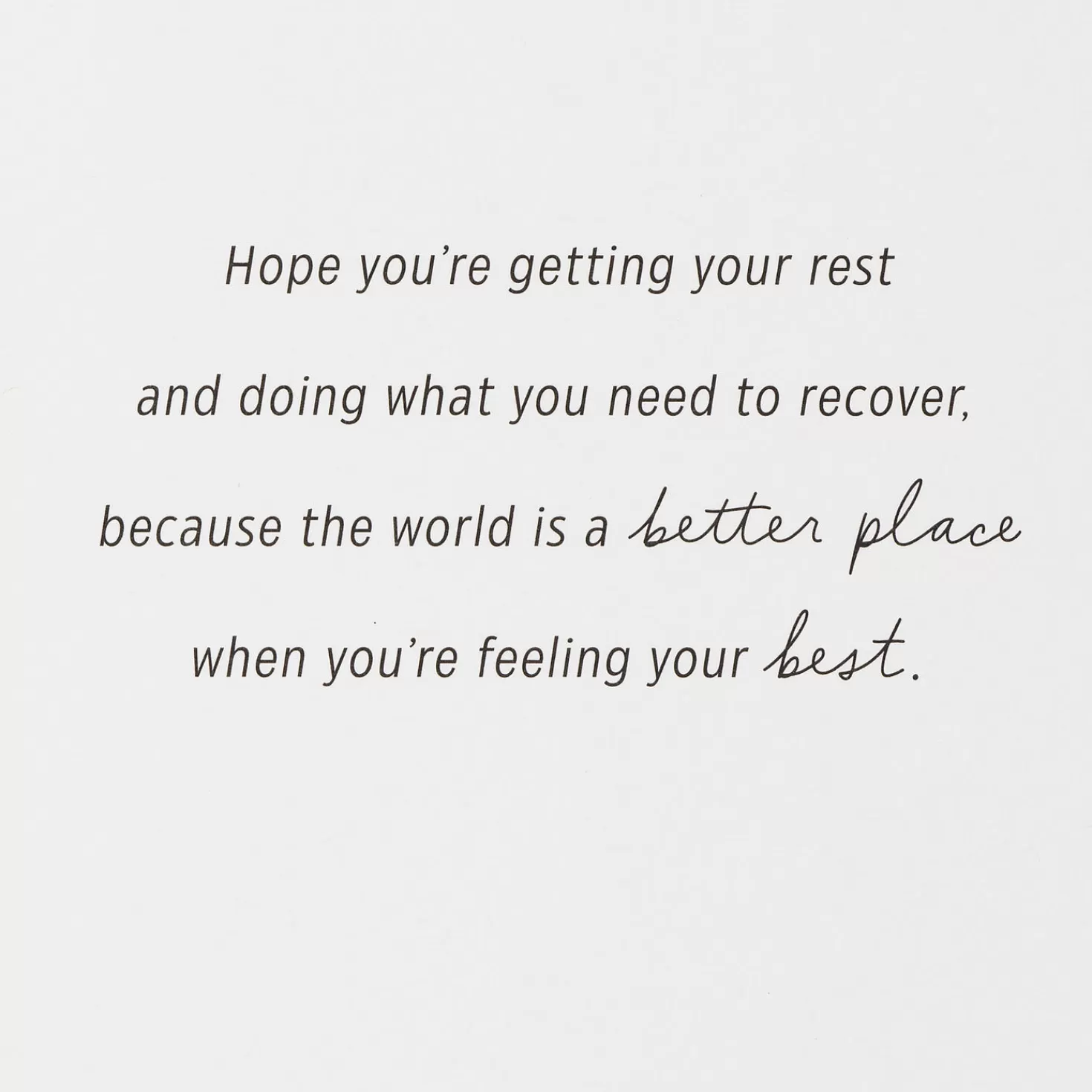 Shop Take It Easy Get Well Card Get Well