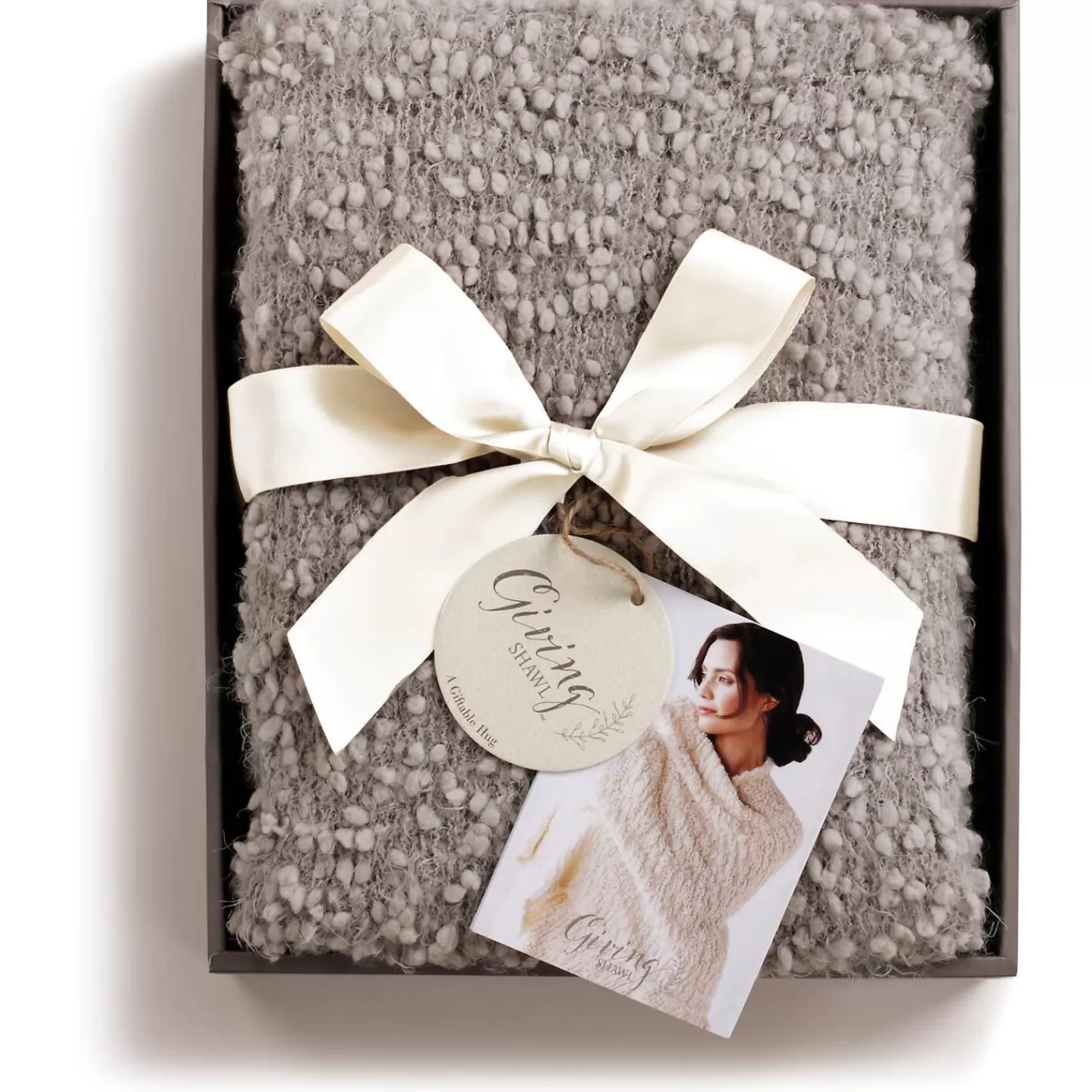 Flash Sale Taupe Giving Shawl Retirement