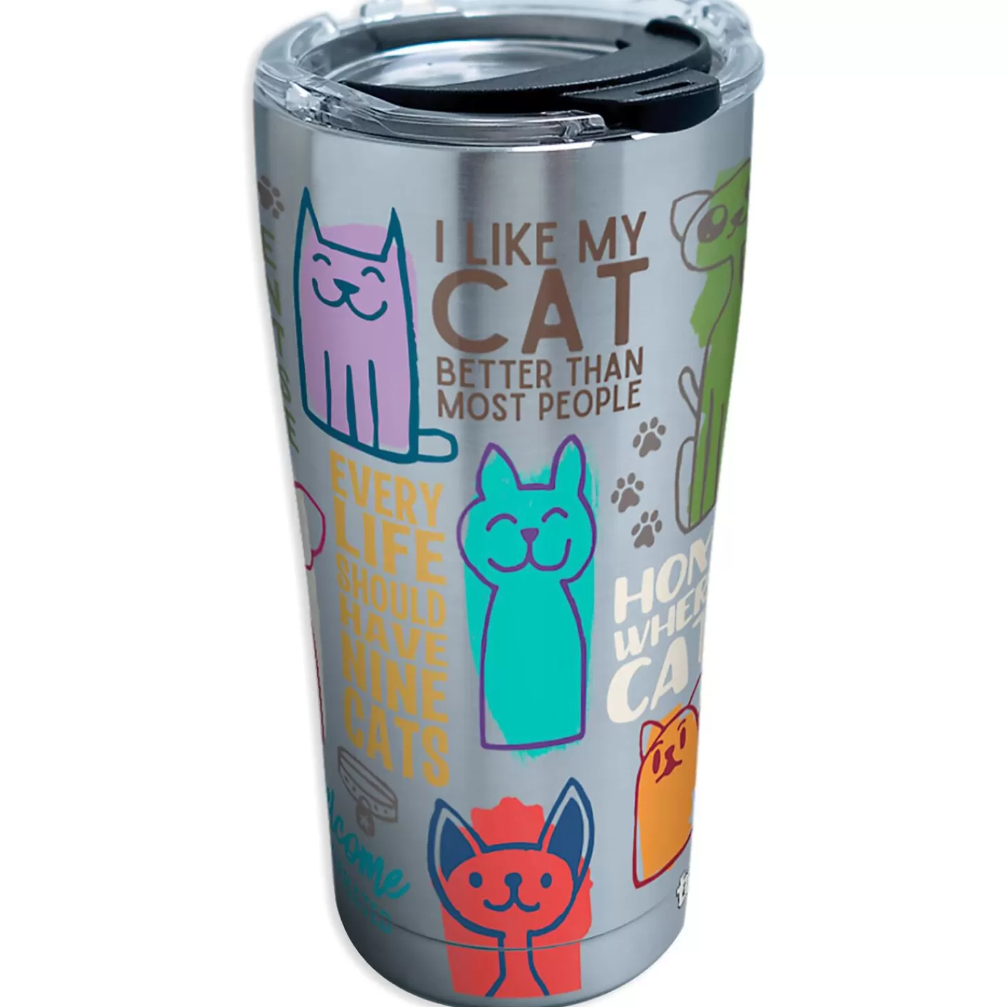 New Tervis Cat Sayings Stainless Steel Tumbler, 20 Oz. Congratulations