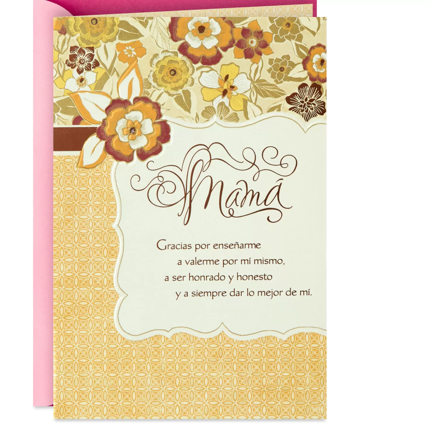 Birthday>Hallmark Thank You For Everything Spanish-Language Birthday Card For Mom