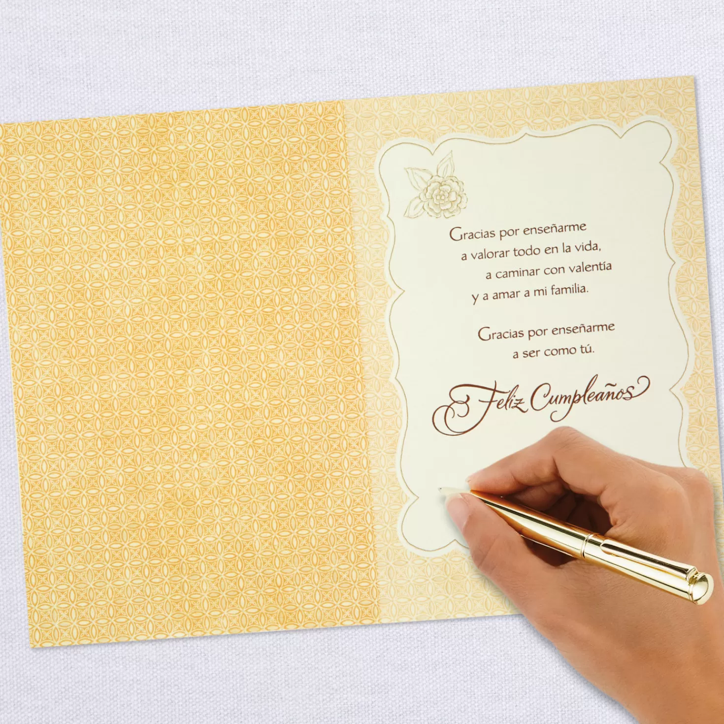 Birthday>Hallmark Thank You For Everything Spanish-Language Birthday Card For Mom