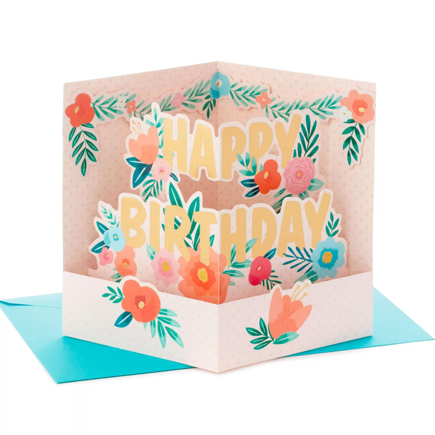Birthday>Hallmark Thankful For You 3D Pop-Up Birthday Card