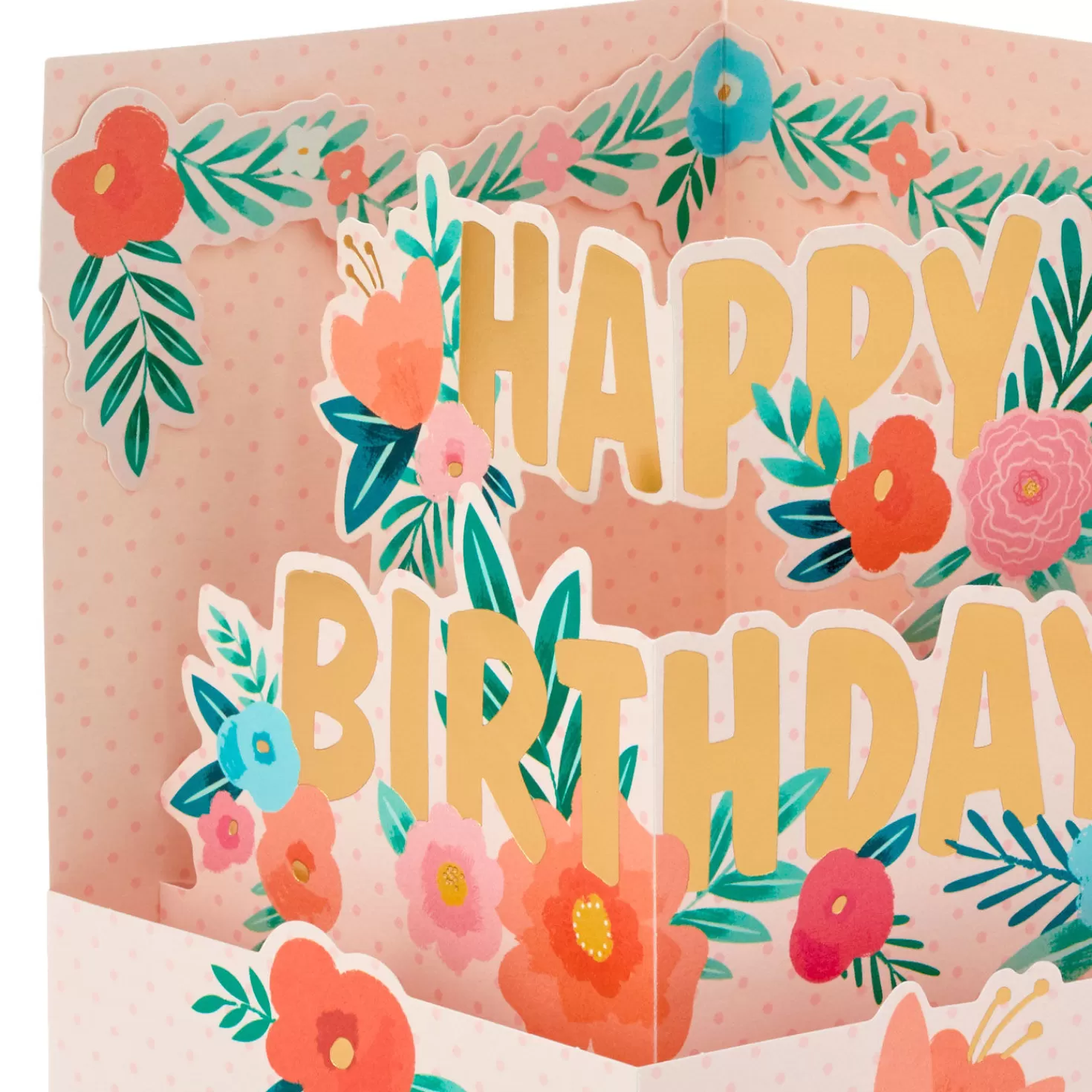 Birthday>Hallmark Thankful For You 3D Pop-Up Birthday Card