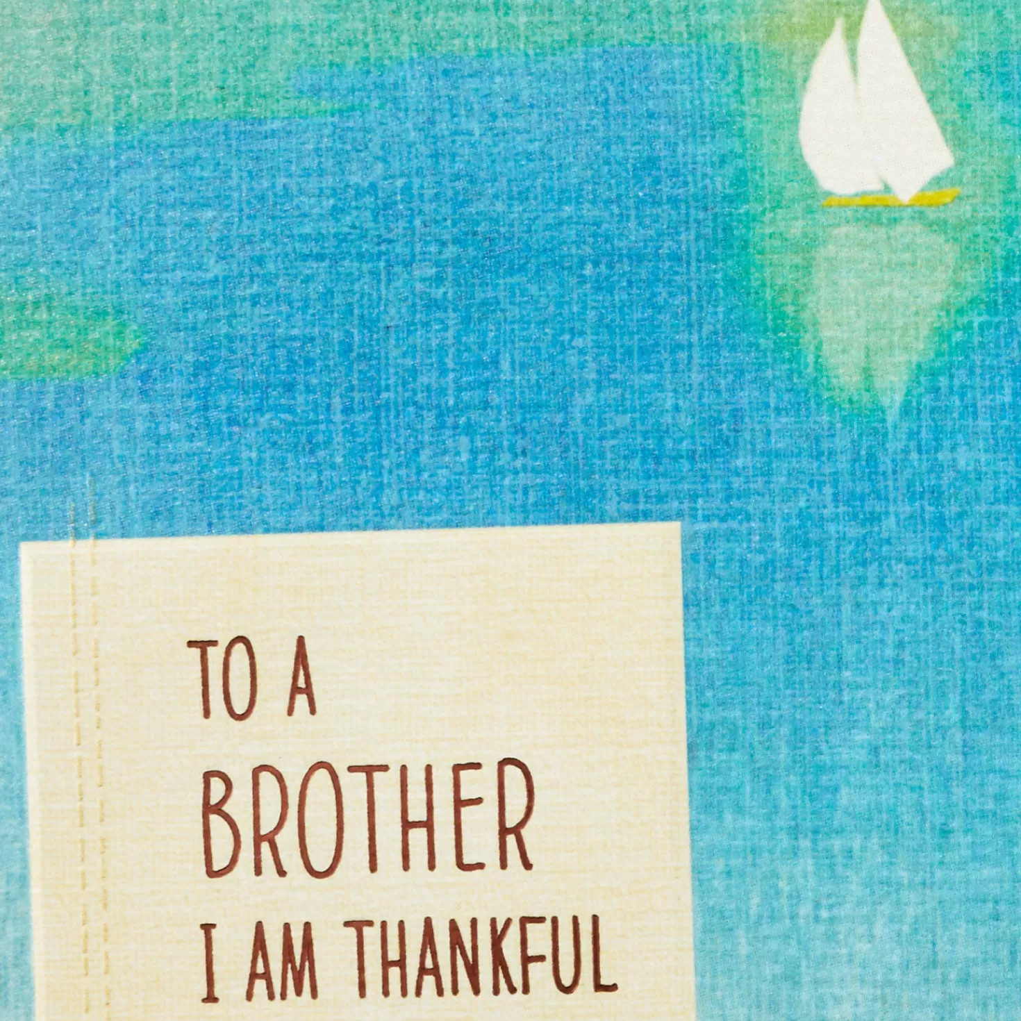 Birthday>Hallmark Thankful For You Birthday Card For Brother From Sister