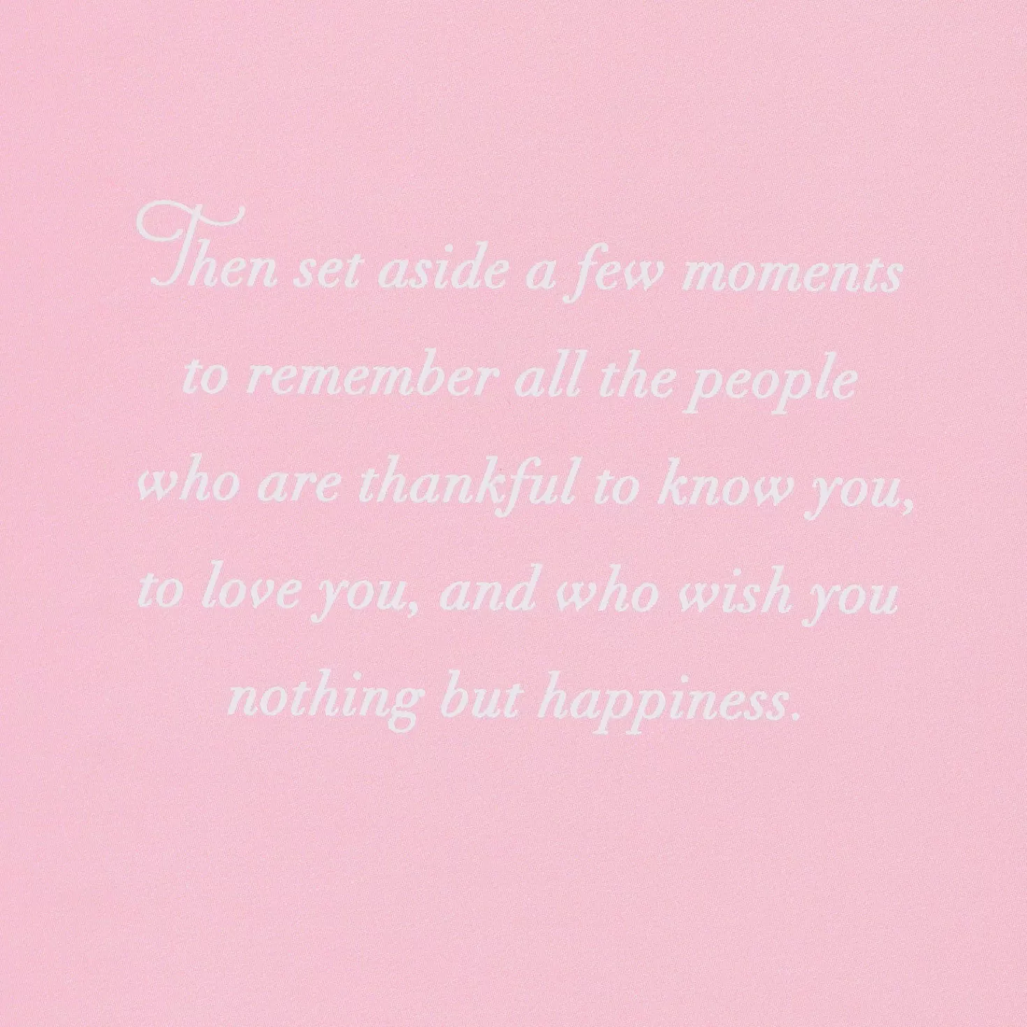 Birthday>Hallmark Thankful To Know And Love You Birthday Card