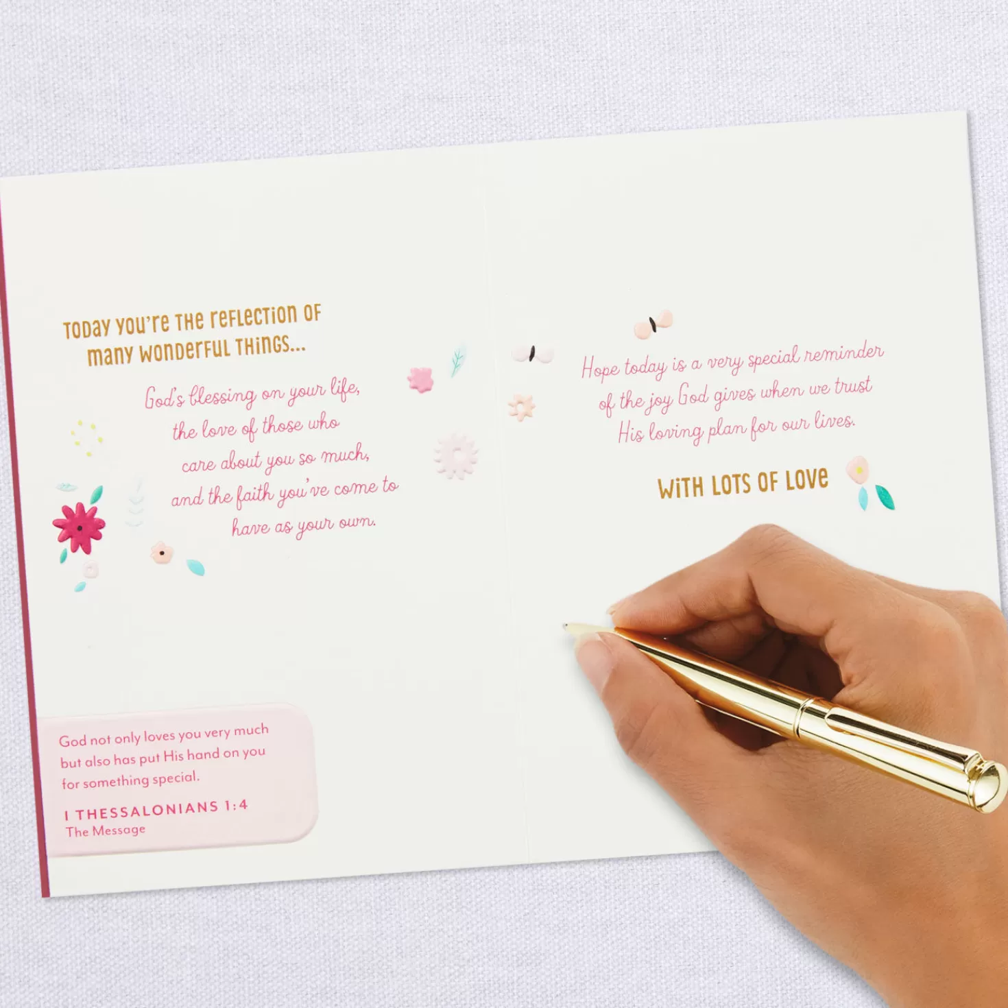 Store Thanking God For You Religious Confirmation Card For Daughter Confirmation