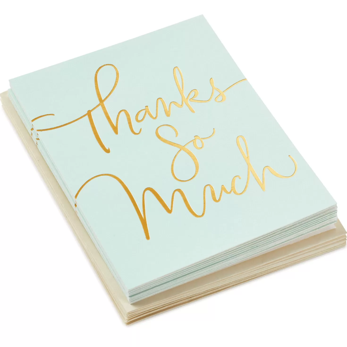 New Thanks So Much Blank Thank-You Notes, Pack Of 10 Thank You