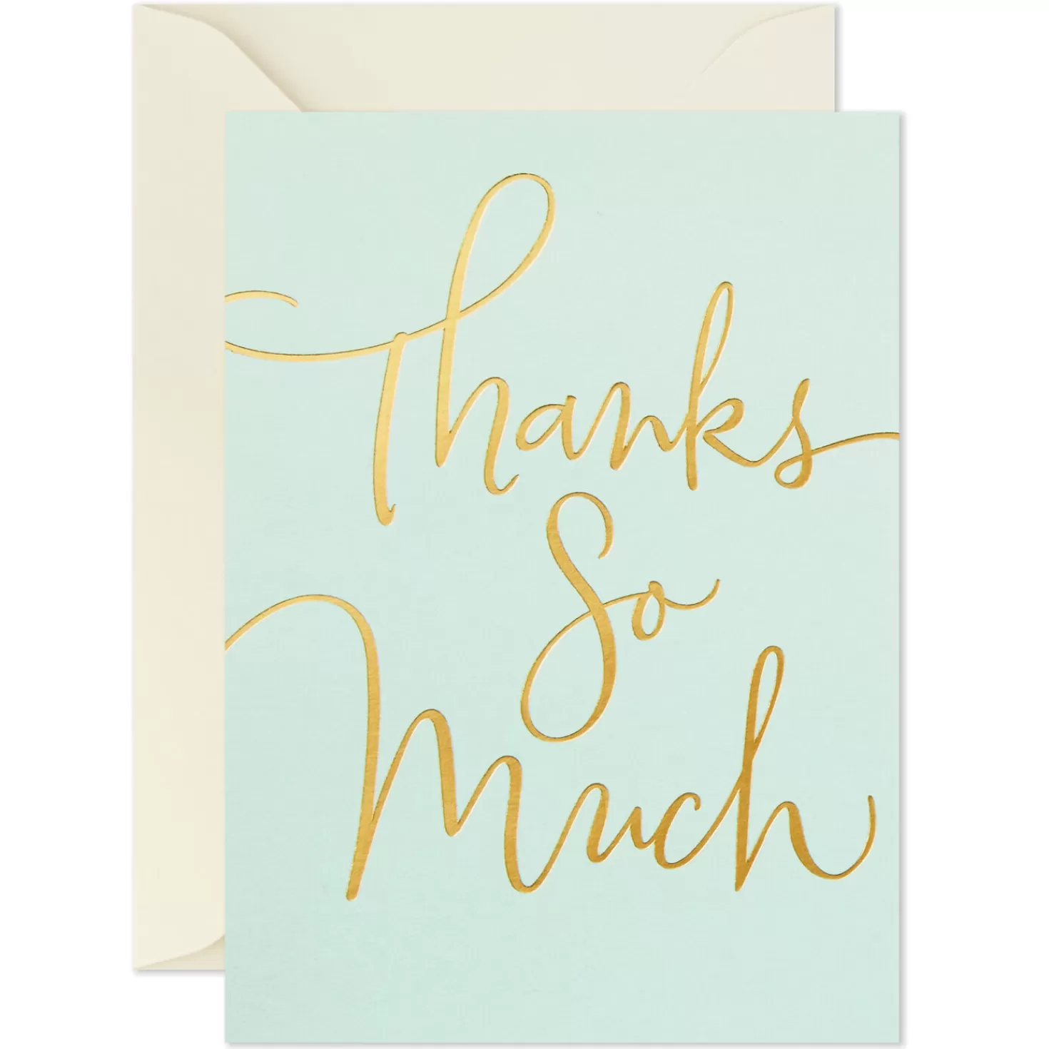 New Thanks So Much Blank Thank-You Notes, Pack Of 10 Thank You