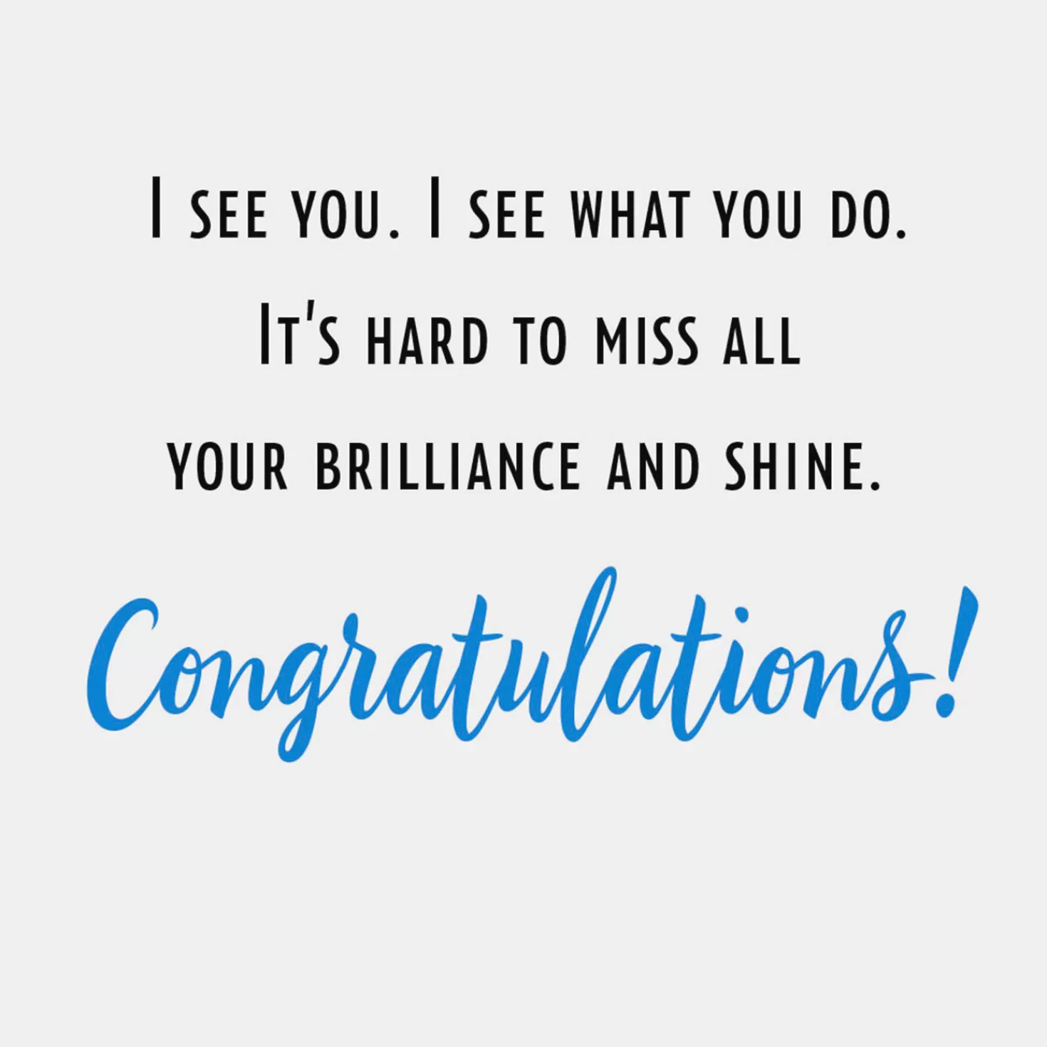 Best That's What I'M Talkin' About Congratulations Card Congratulations