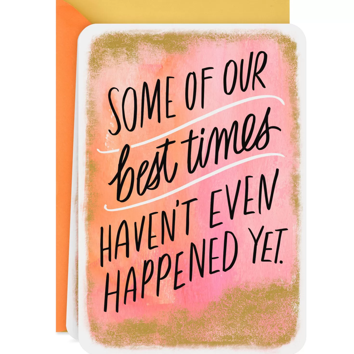 Cheap The Best Is Yet To Come Blank Card Encouragement