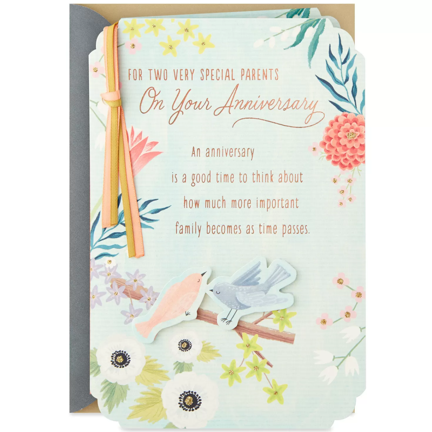 Anniversary>Hallmark The Life You Have Shared Anniversary Card For Parents