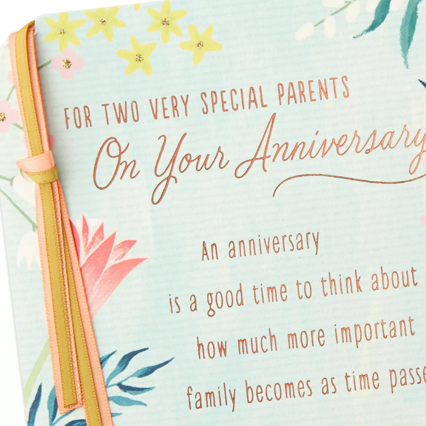 Anniversary>Hallmark The Life You Have Shared Anniversary Card For Parents