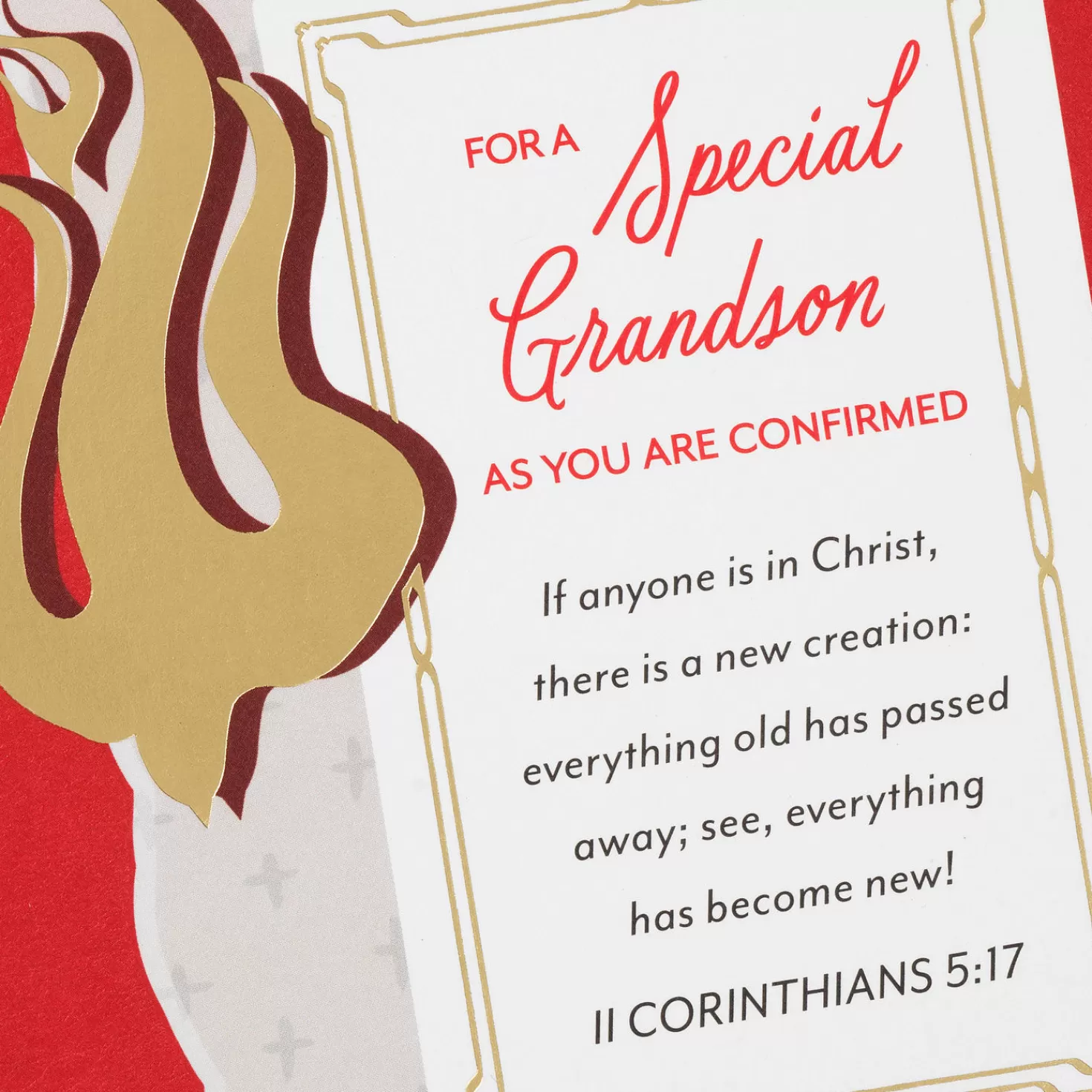 Sale The Love Of God Religious Confirmation Card For Grandson Confirmation