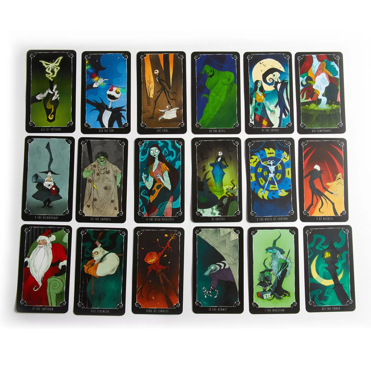 Halloween (10/31)>Hallmark The Nightmare Before Christmas Tarot Card Deck And Guidebook