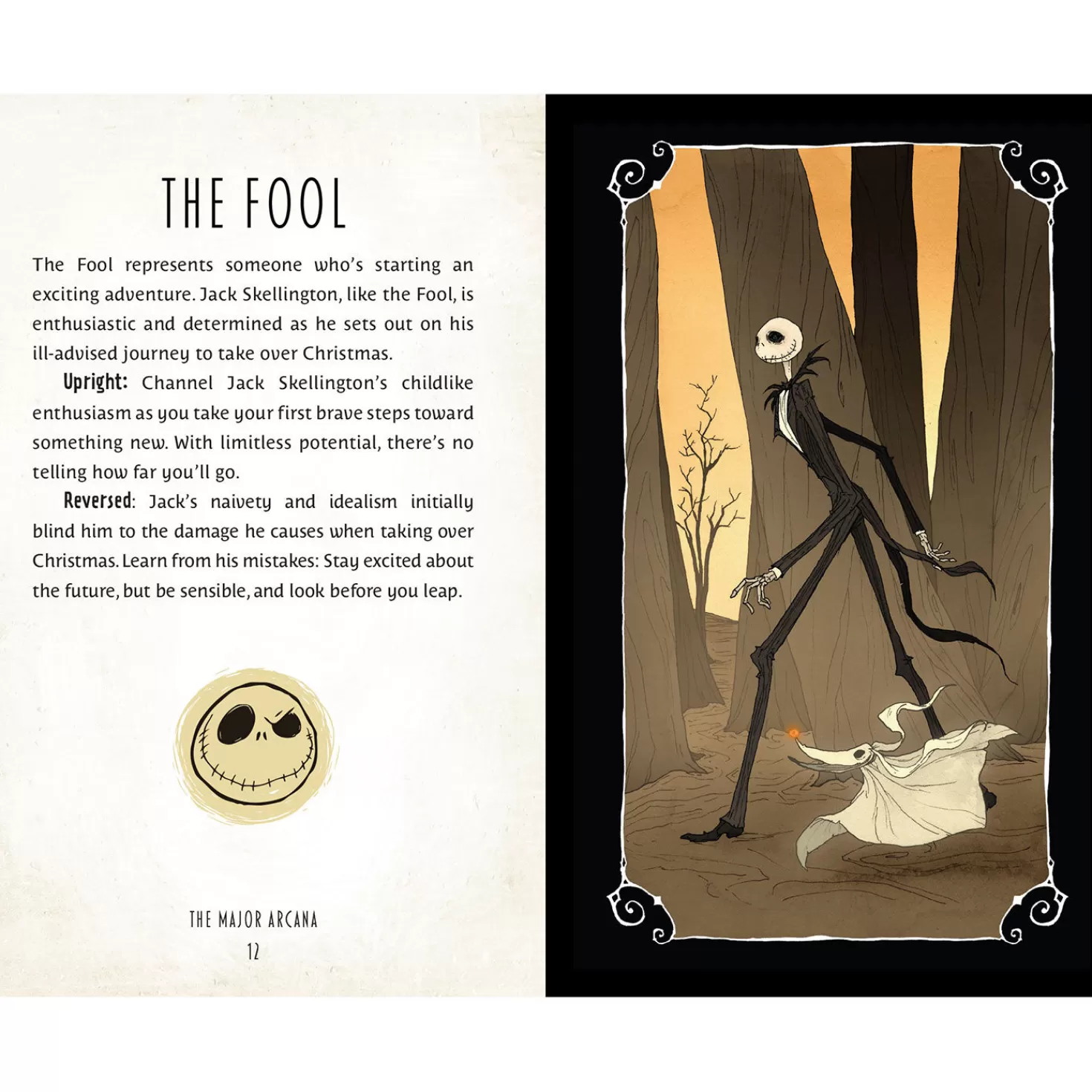 Halloween (10/31)>Hallmark The Nightmare Before Christmas Tarot Card Deck And Guidebook