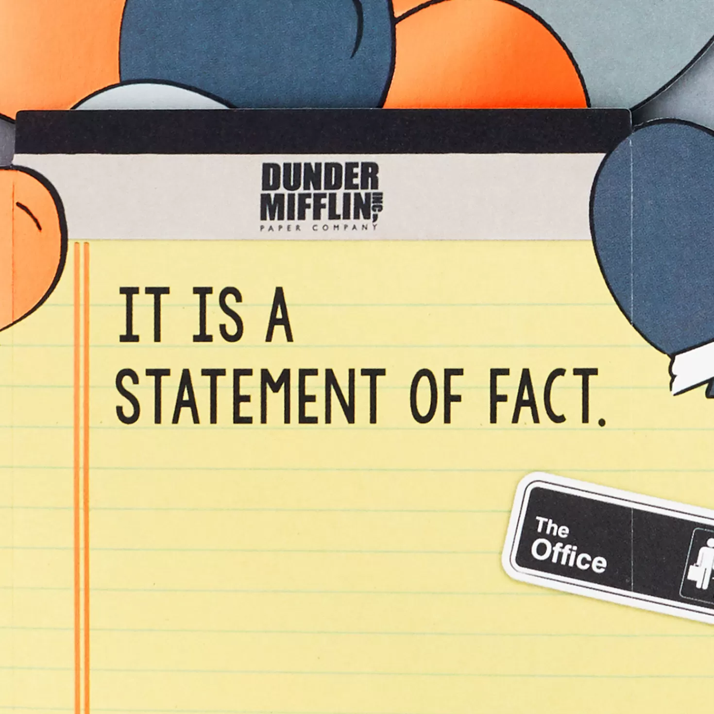 Birthday>Hallmark The Office Dwight Schrute It's A Fact 3D Pop-Up Birthday Card