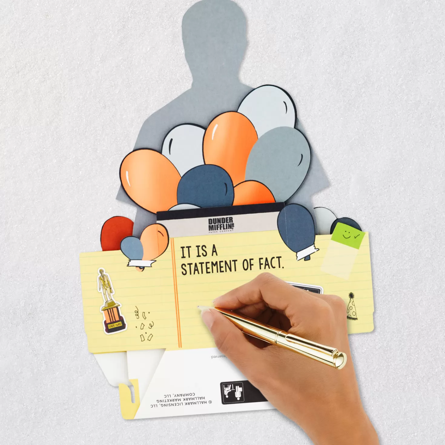 Birthday>Hallmark The Office Dwight Schrute It's A Fact 3D Pop-Up Birthday Card